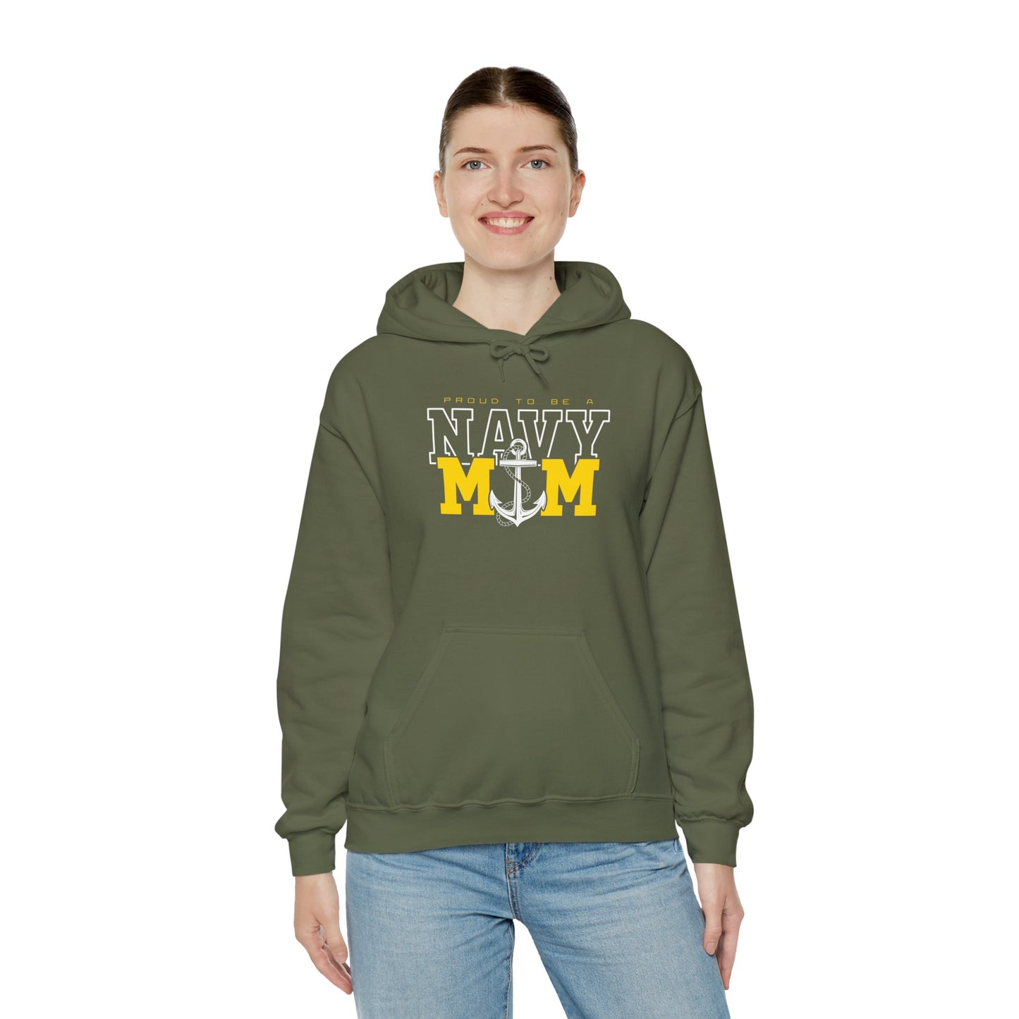 PROUD TO BE A NAVY MOM Hoodie