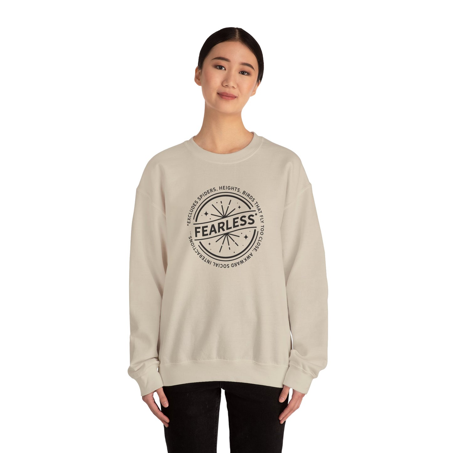 Fearless Unisex  Crewneck Sweatshirt