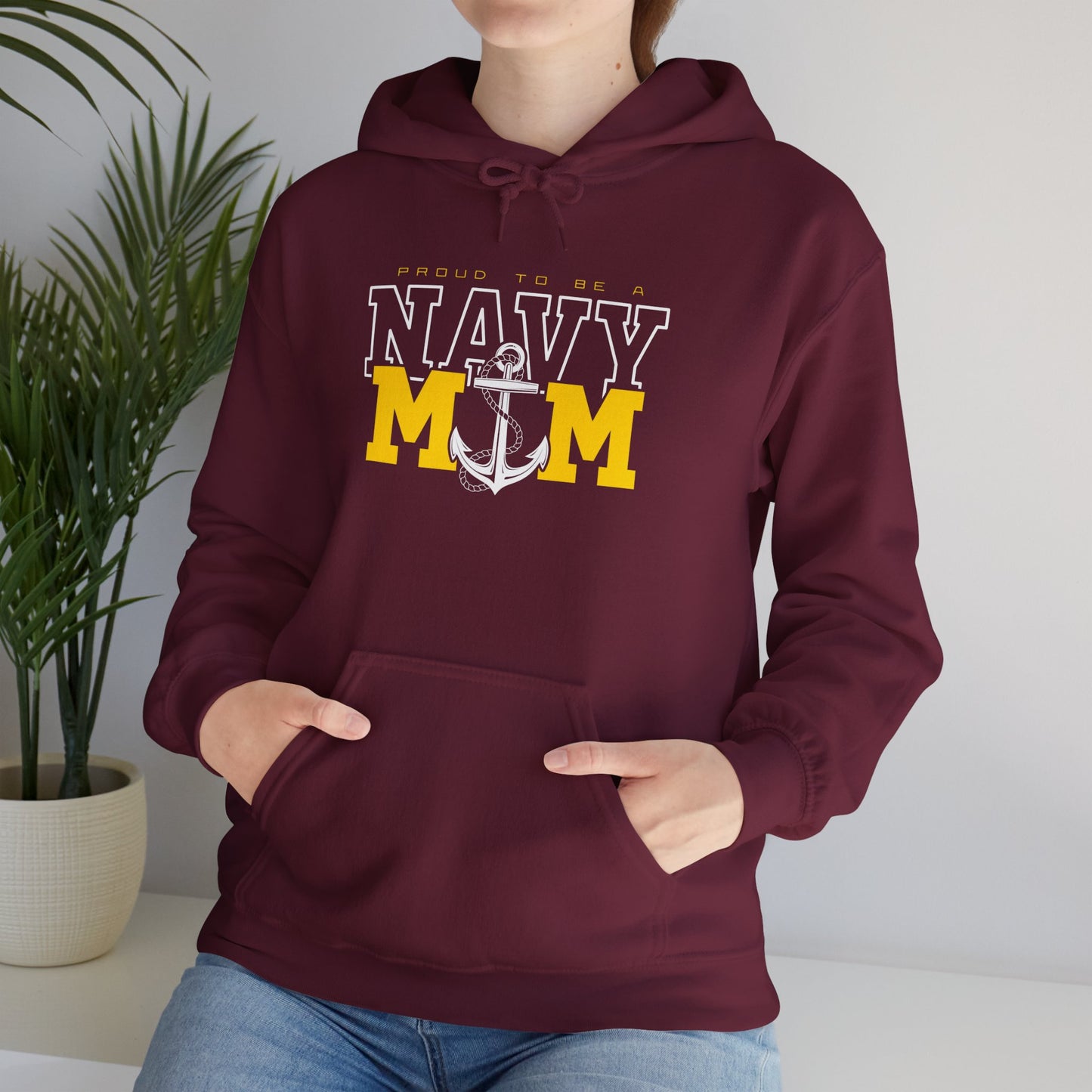 PROUD TO BE A NAVY MOM Hoodie