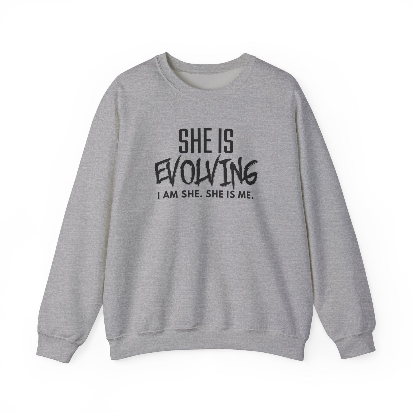 She Is Evolving  Crewneck Sweatshirt