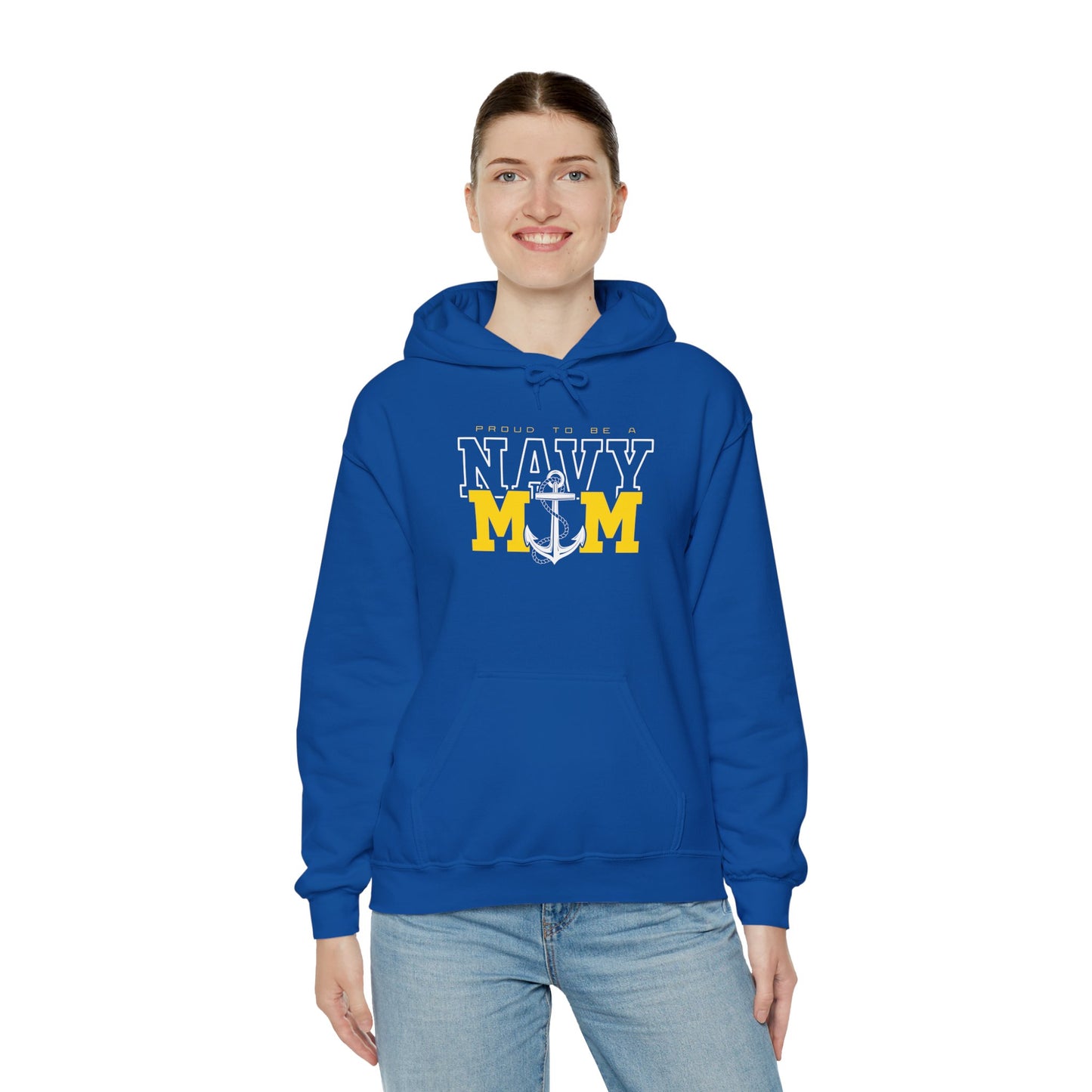 PROUD TO BE A NAVY MOM Hoodie