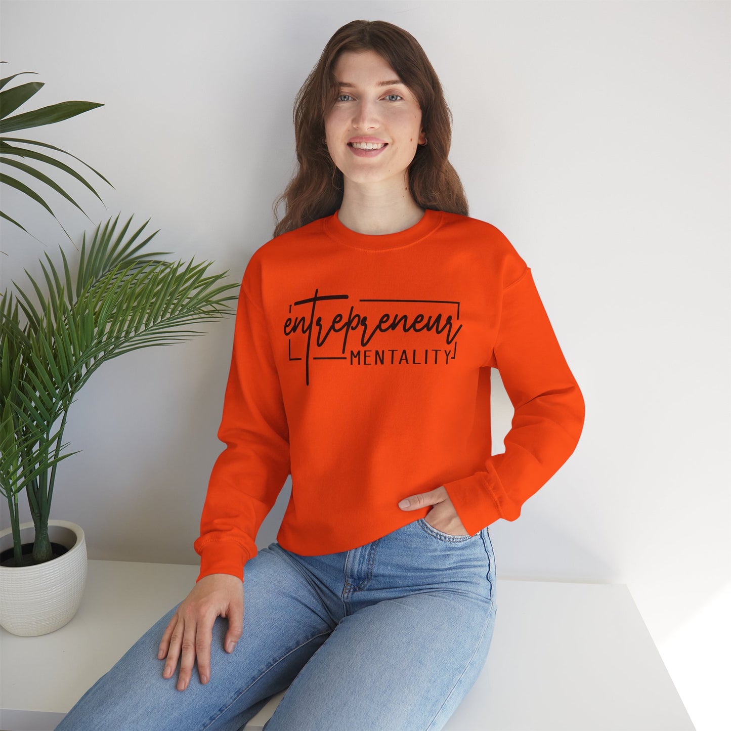 Entrepreneur Mentality Unisex  Crewneck Sweatshirts