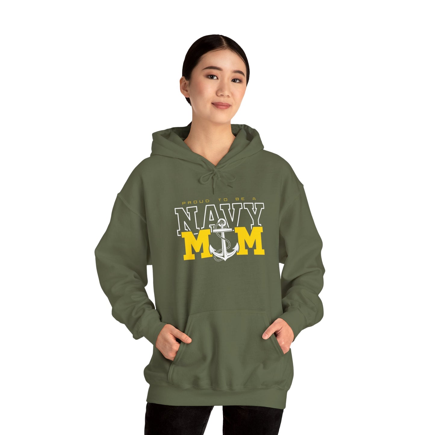 PROUD TO BE A NAVY MOM Hoodie