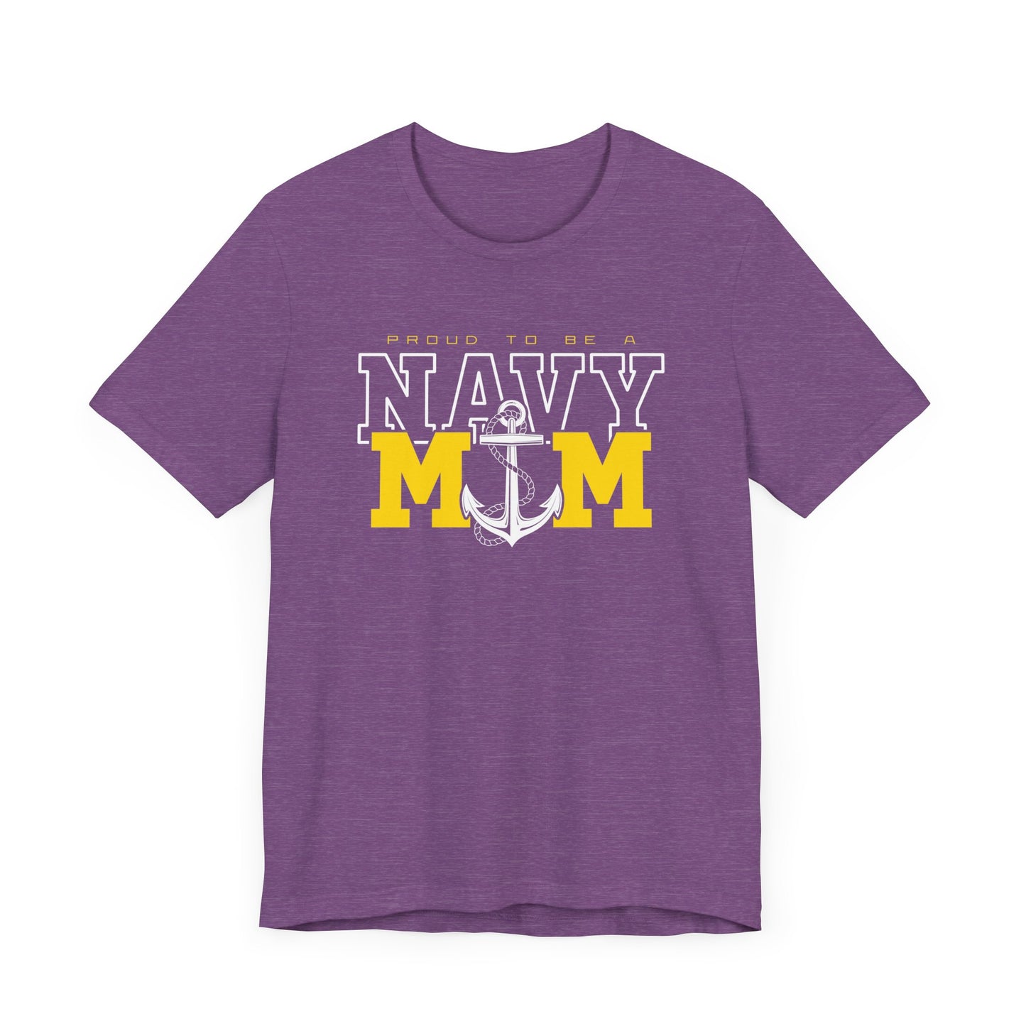 PROUD TO BE A NAVY MOM T-SHIRT