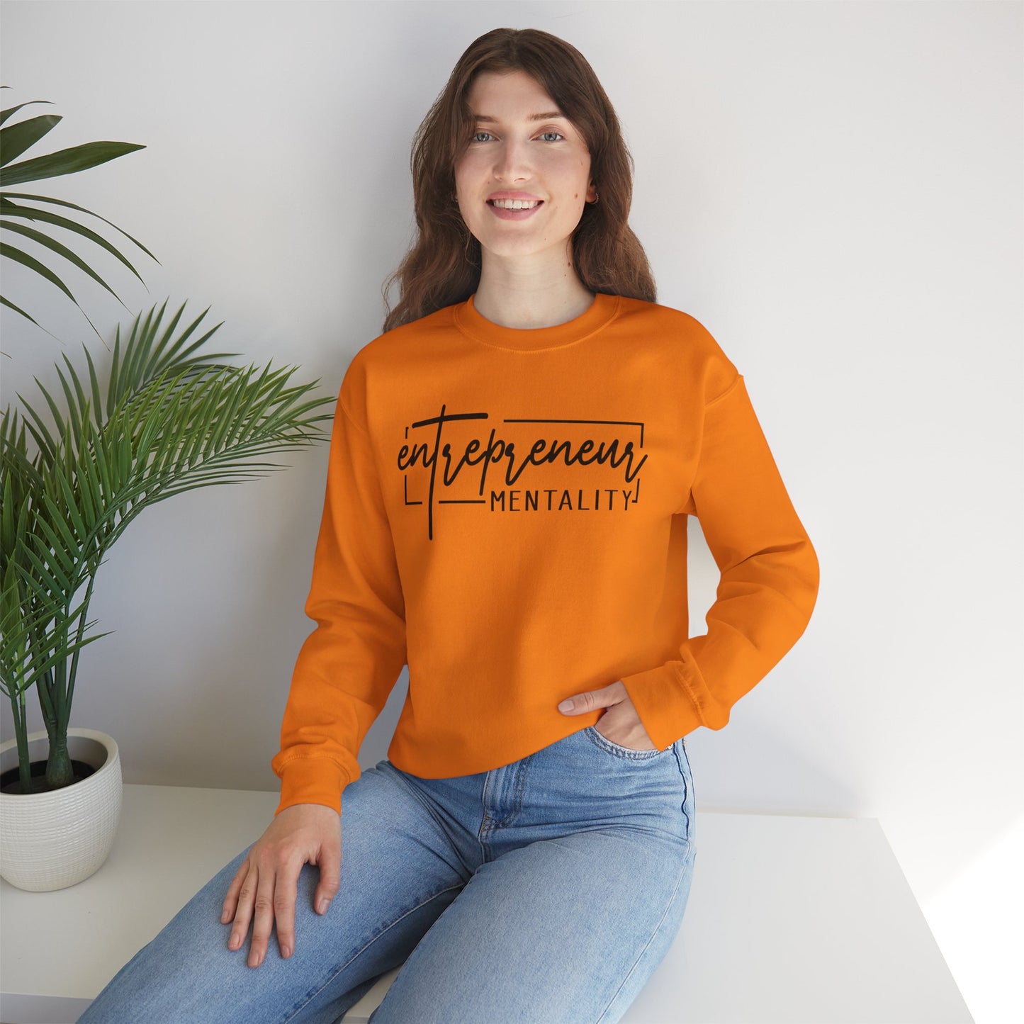 Entrepreneur Mentality Unisex  Crewneck Sweatshirts