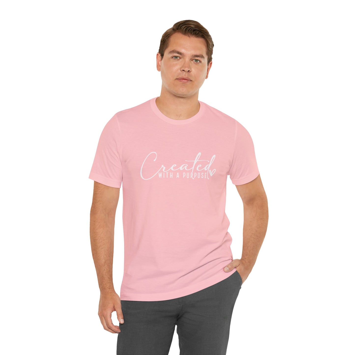 Created With  A Purpose Unisex  T-Shirt