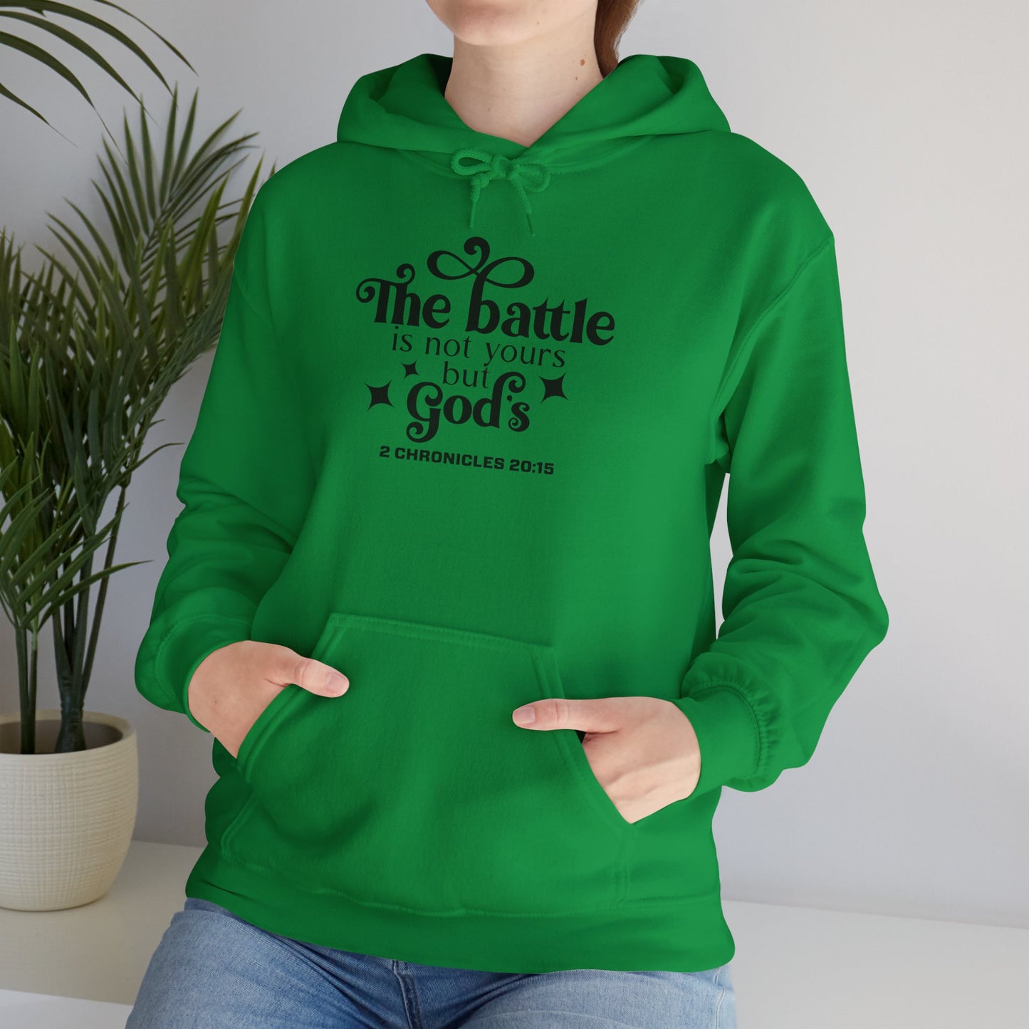 The Battle Is Not Yours But Gods Hoodie