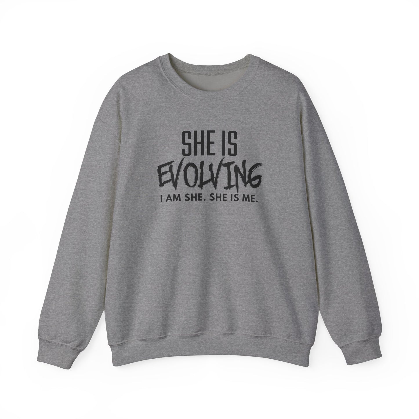 She Is Evolving  Crewneck Sweatshirt