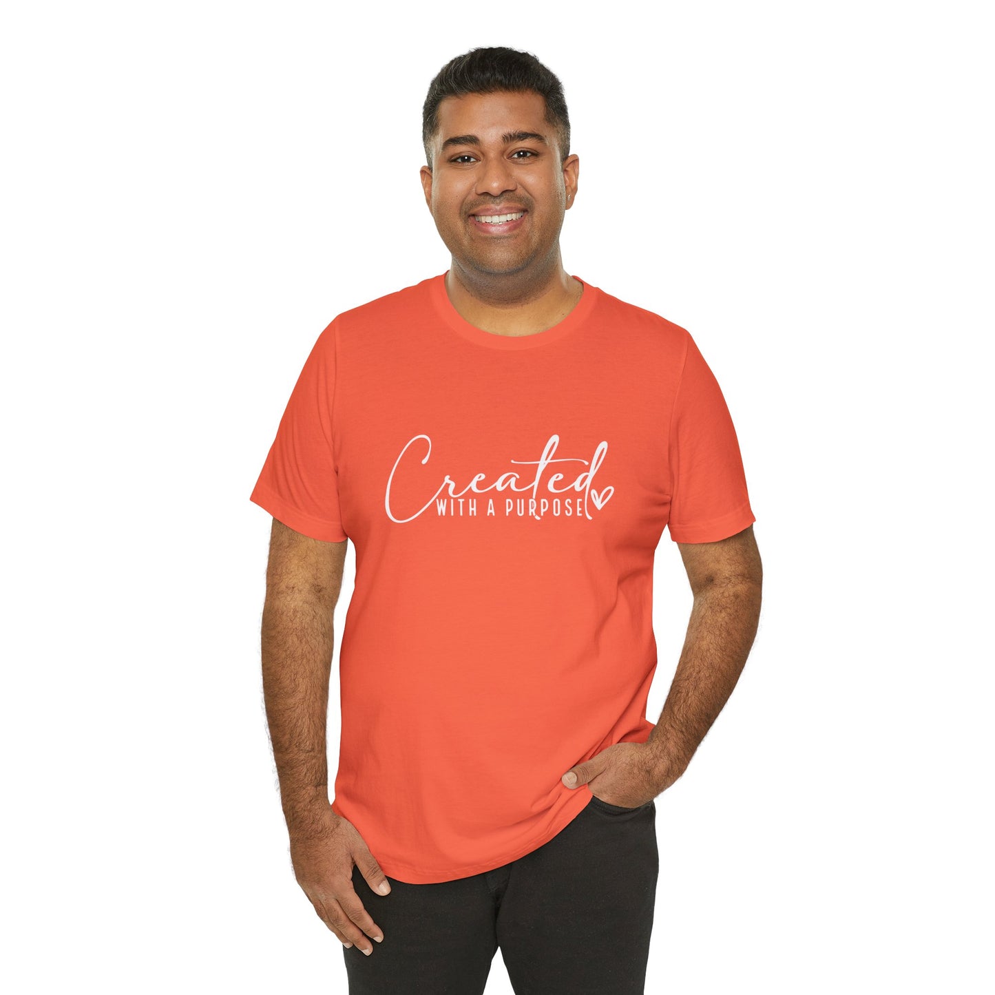 Created With  A Purpose Unisex  T-Shirt