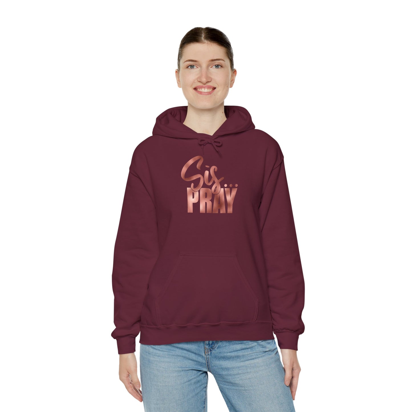 SIS PRAY (GOLD)Hooded Sweatshirt