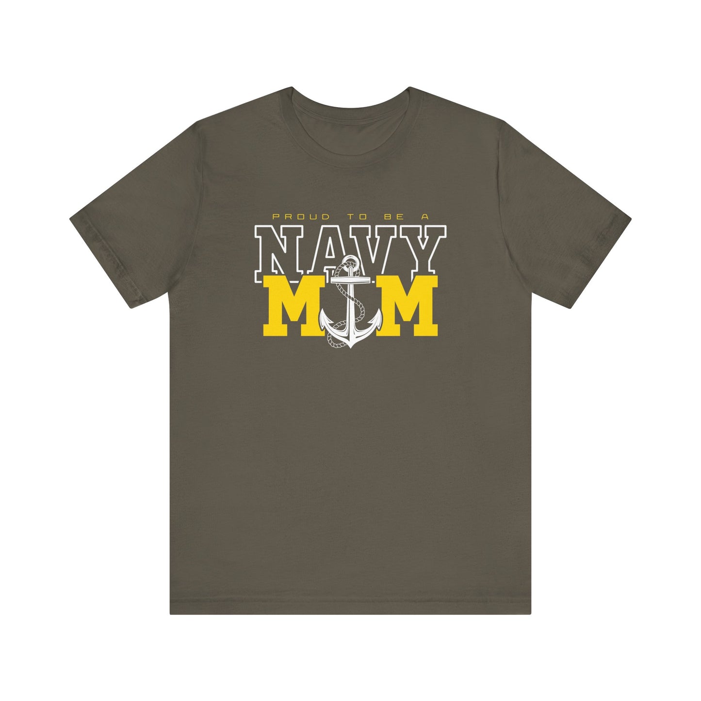 PROUD TO BE A NAVY MOM T-SHIRT