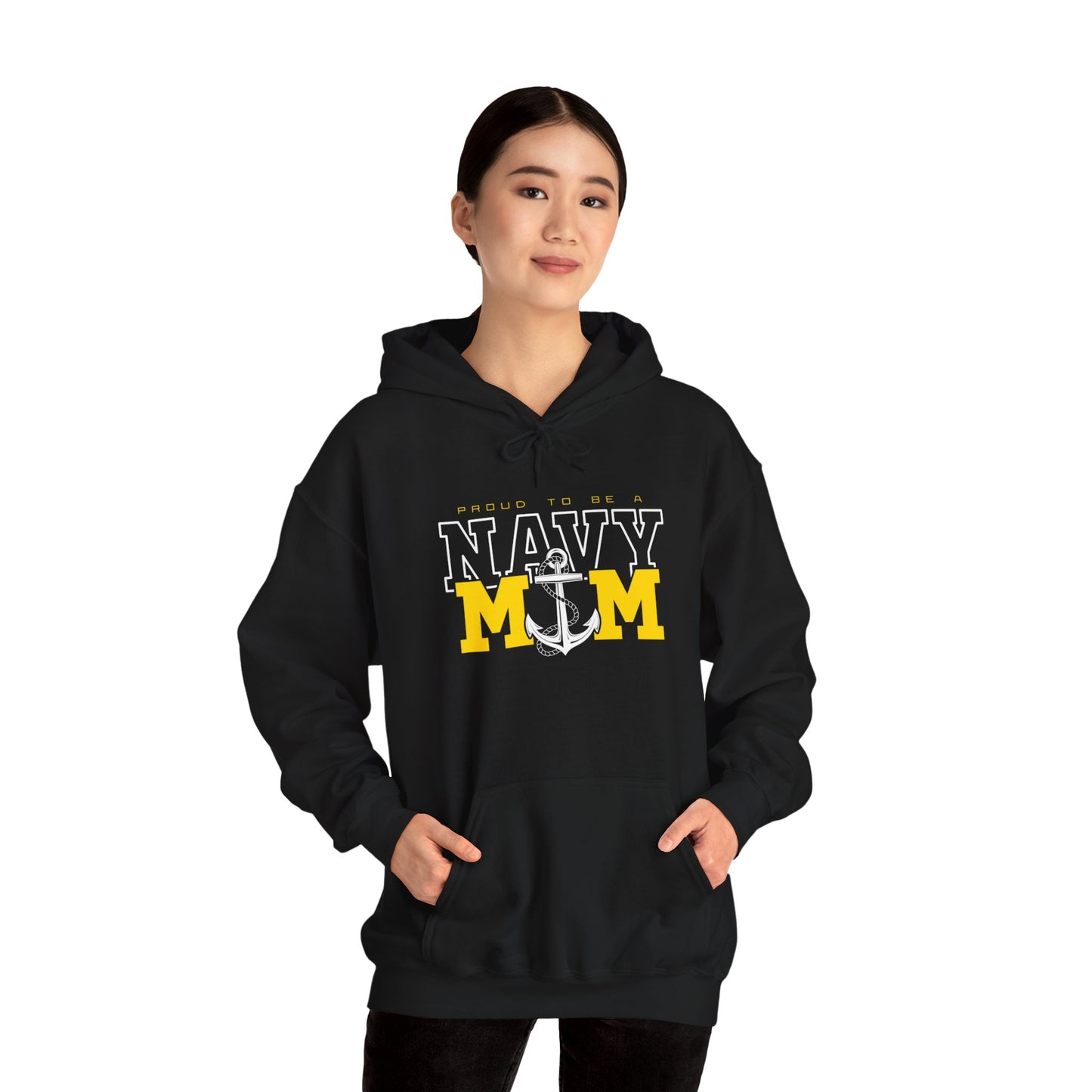 PROUD TO BE A NAVY MOM Hoodie