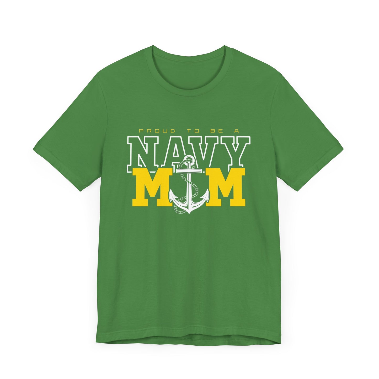 Proud Navy Mom Short Sleeve Tee