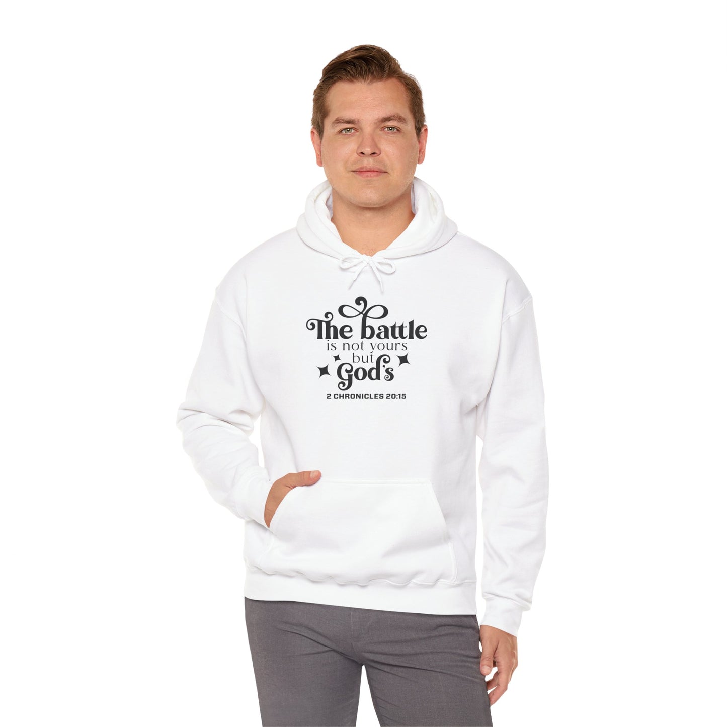 The Battle Is Not Yours But Gods Hoodie