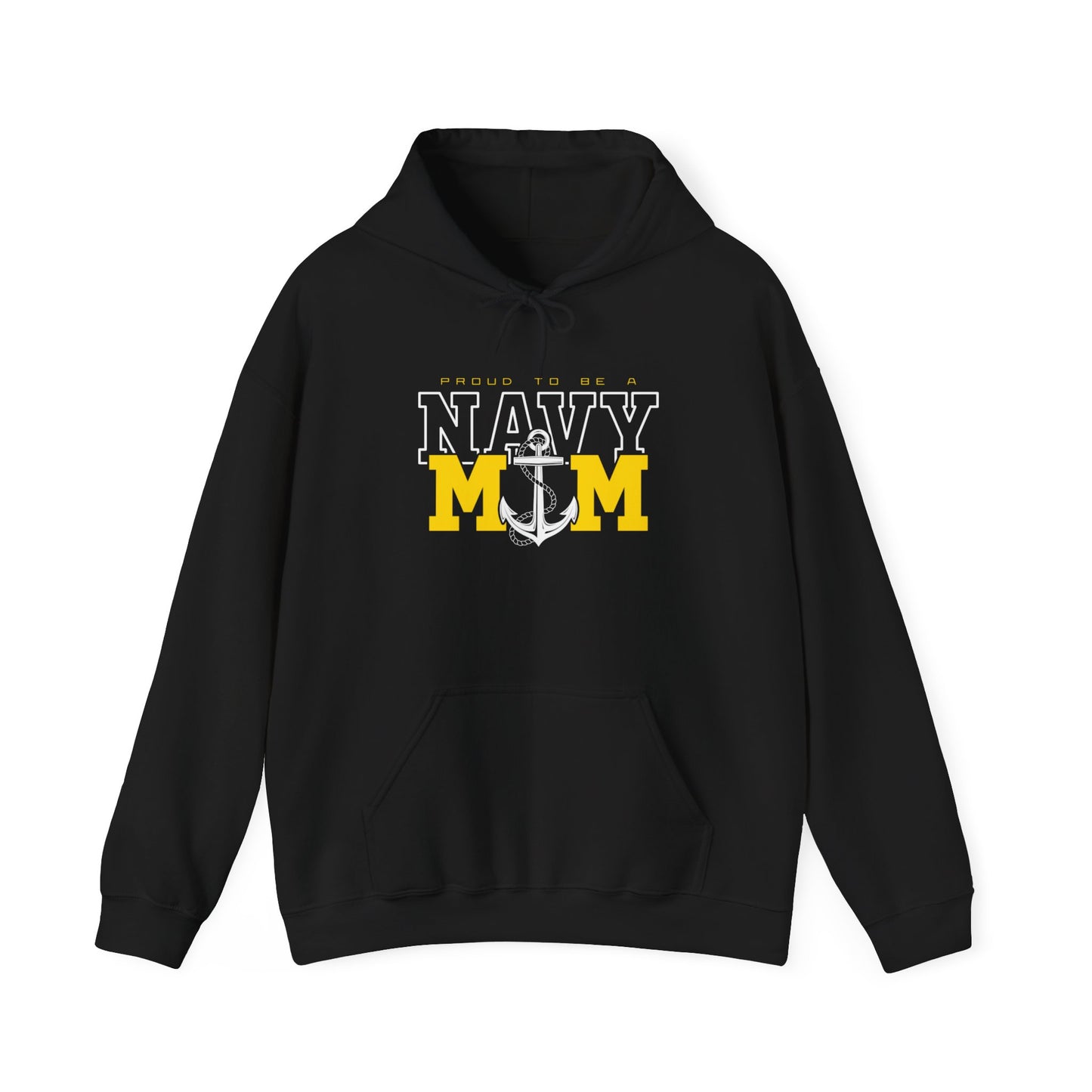 Proud Navy Mom Hoodie