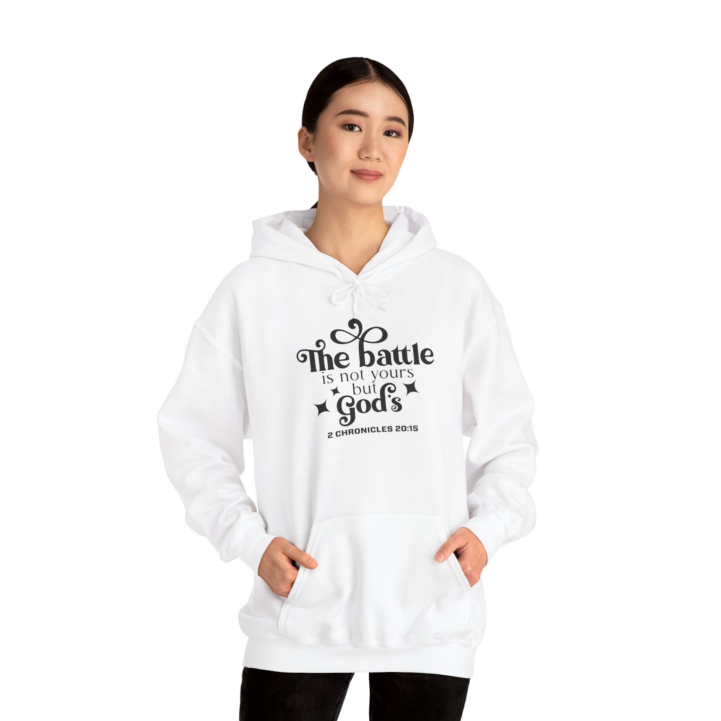 The Battle Is Not Yours But Gods Hoodie