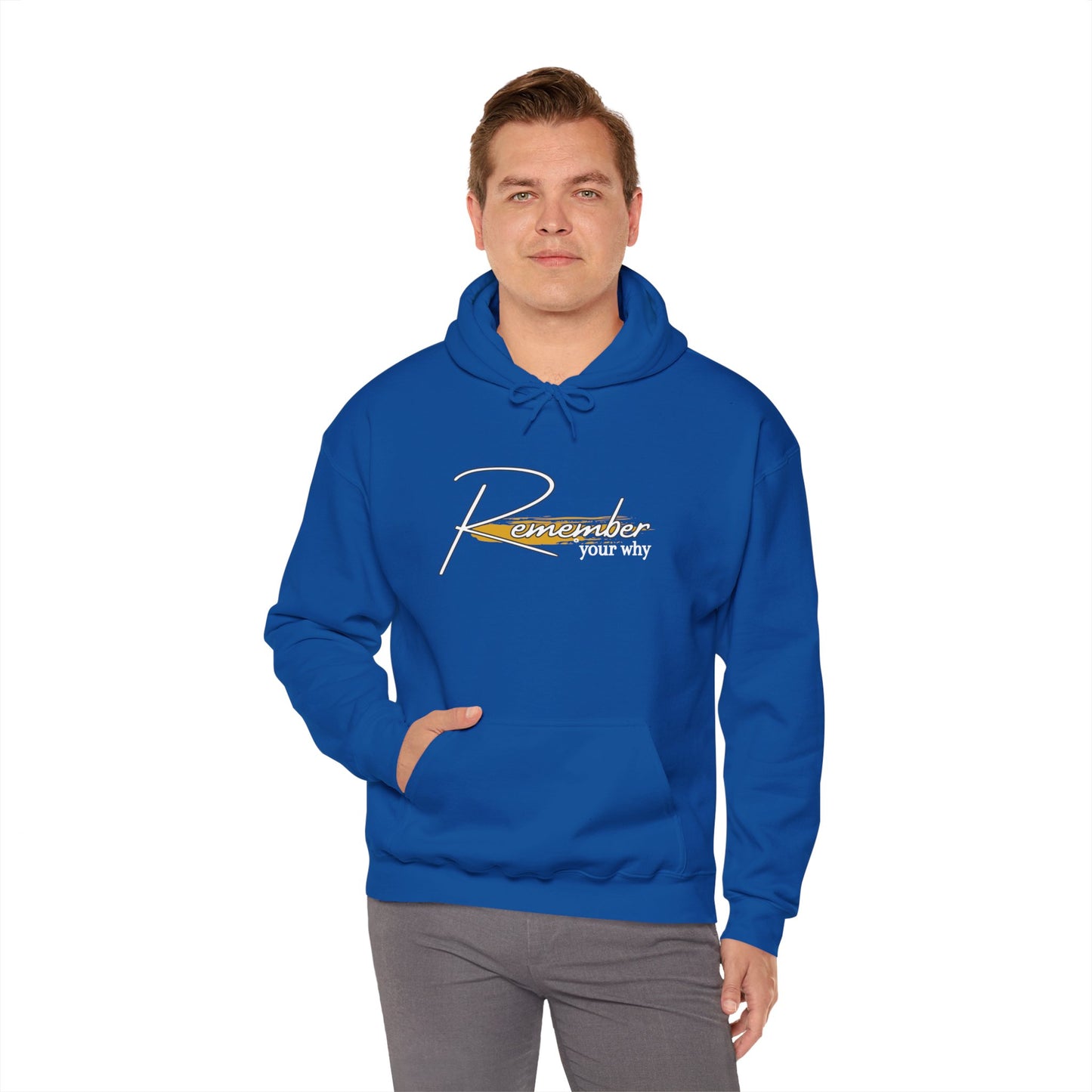 Remember  Your Why Hooded Sweatshirt