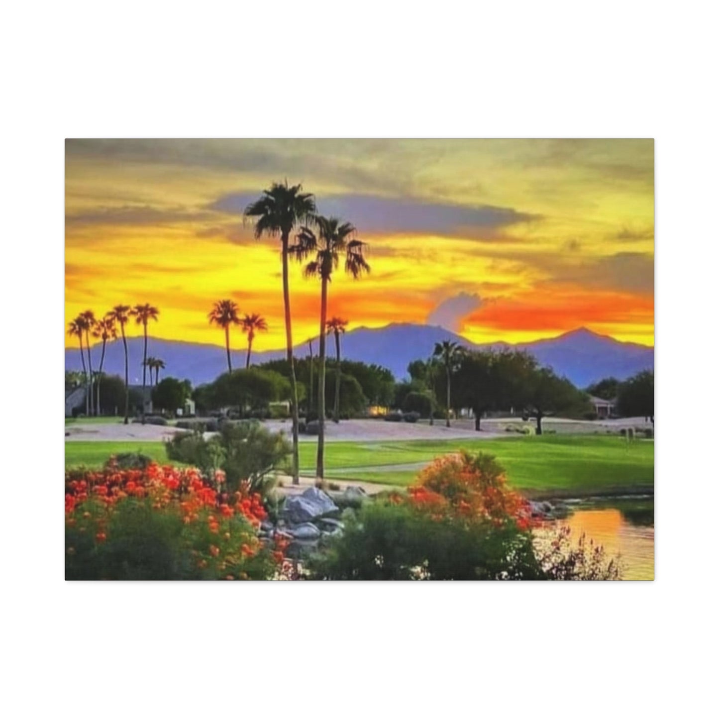 BEAUTIFUL AZ SUSNSET Canvas Gallery Wraps