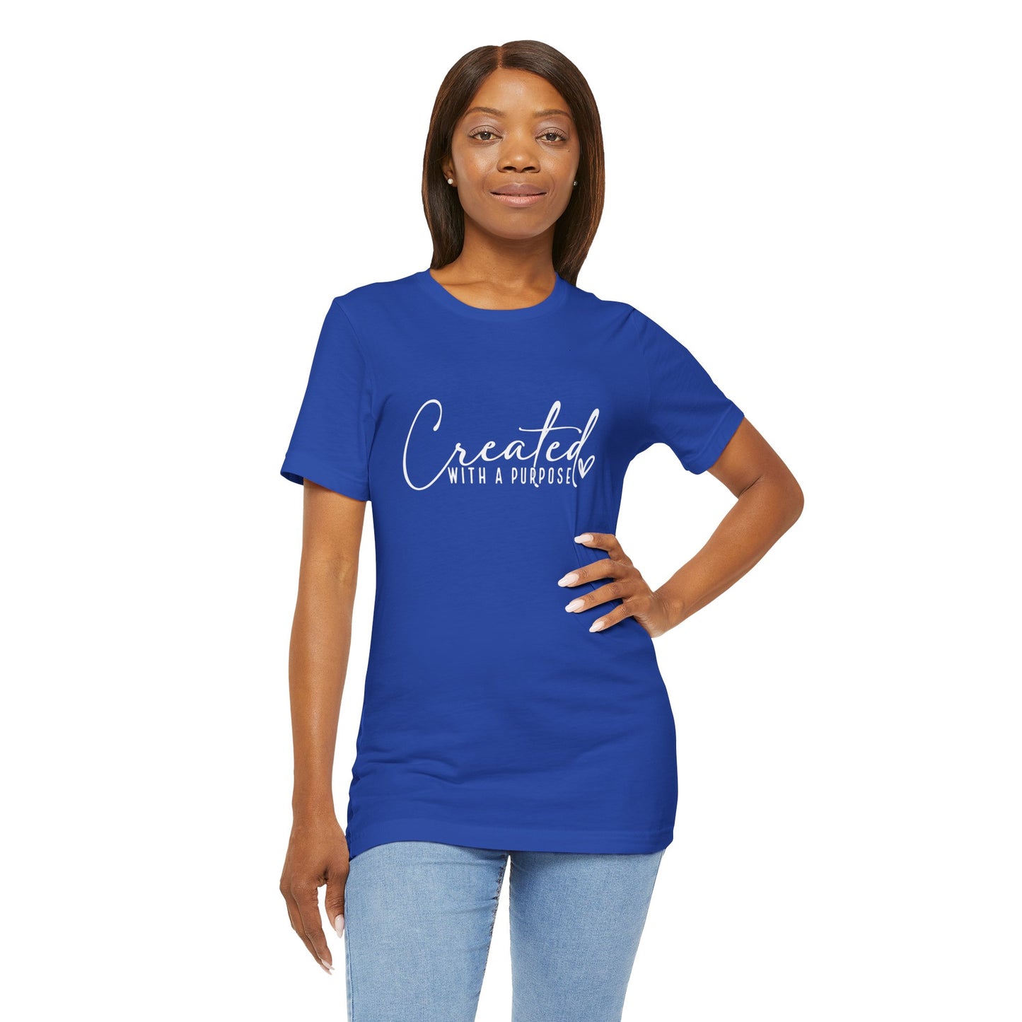 Created With  A Purpose Unisex  T-Shirt