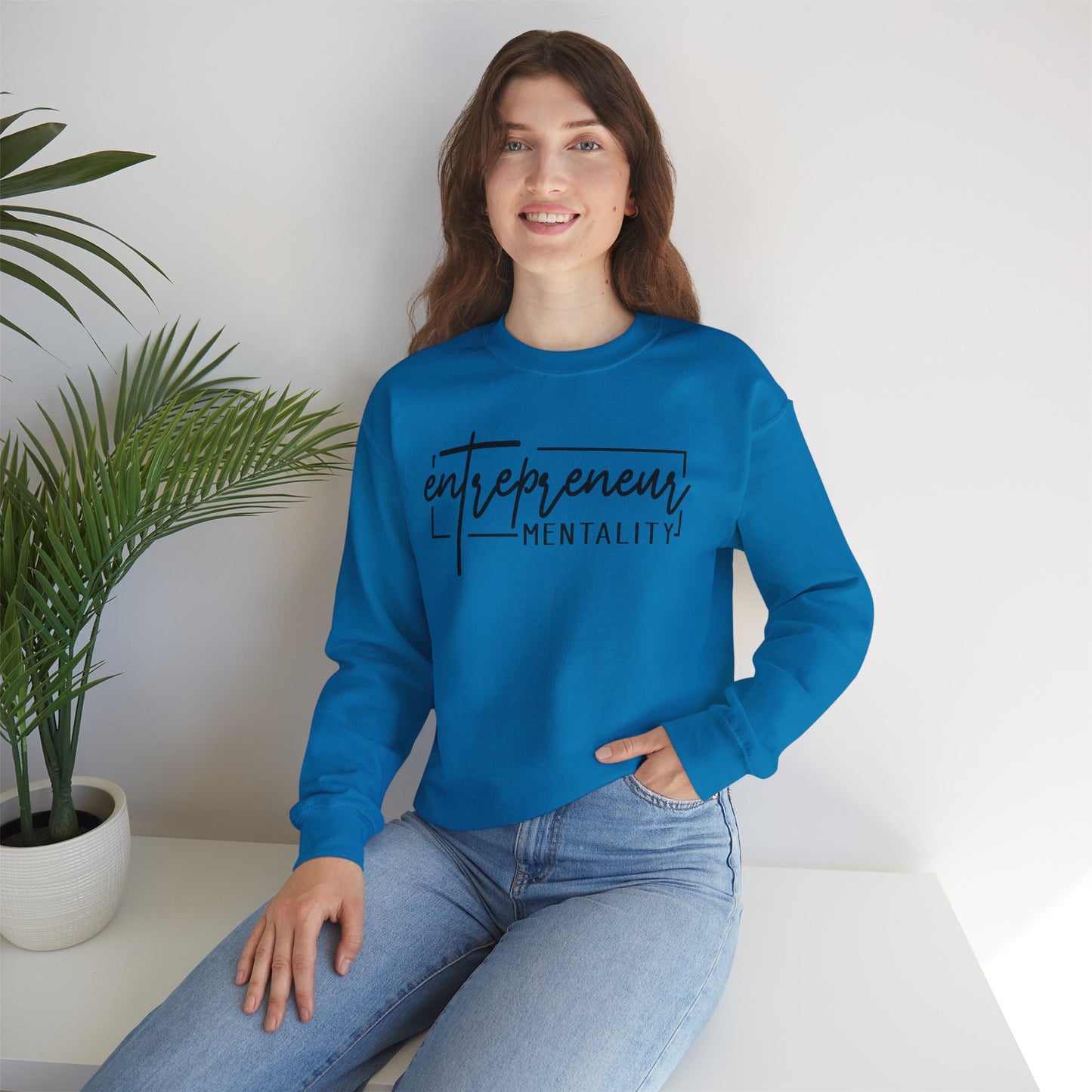 Entrepreneur Mentality Unisex  Crewneck Sweatshirts