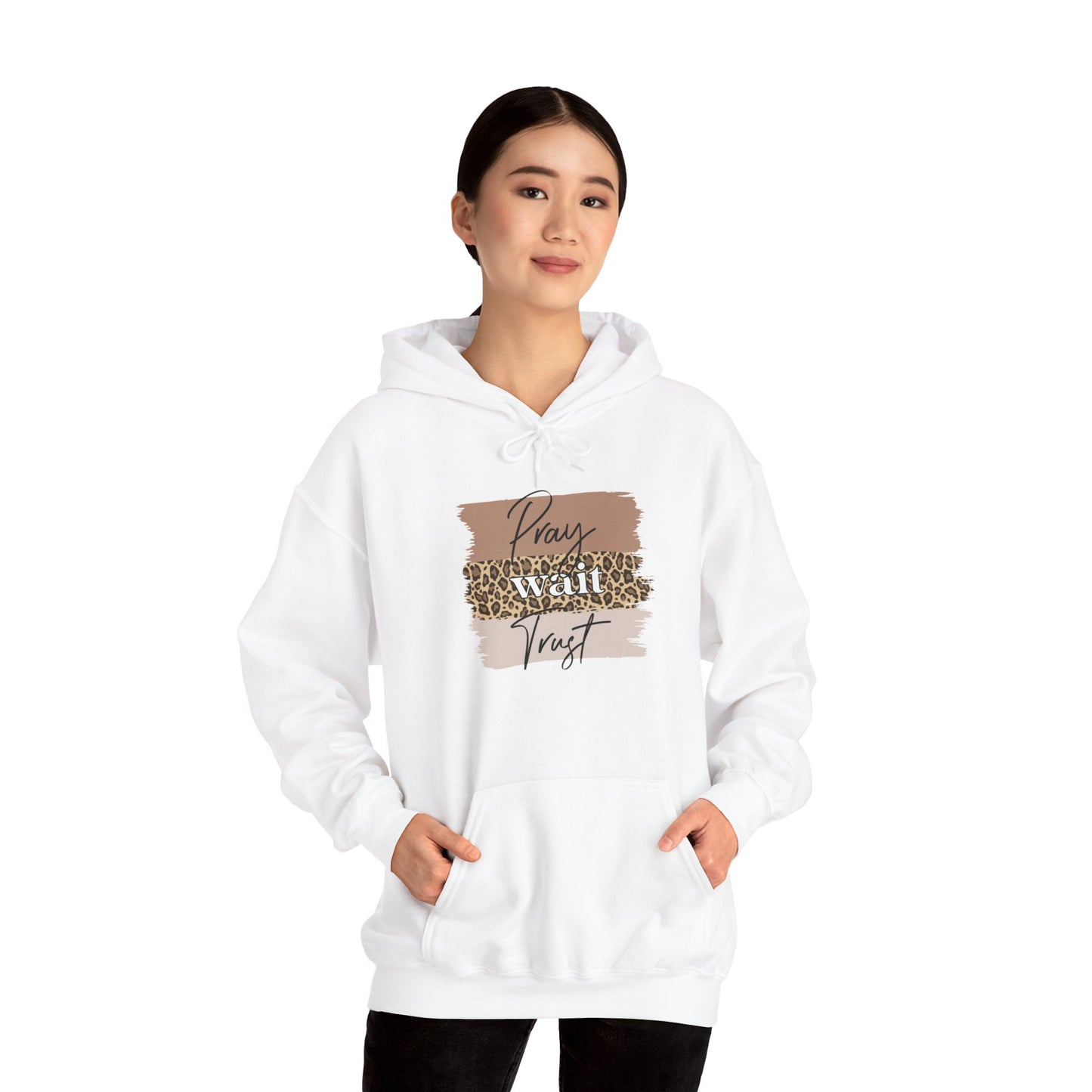 Pray Wait Trust Unisex Hoodie