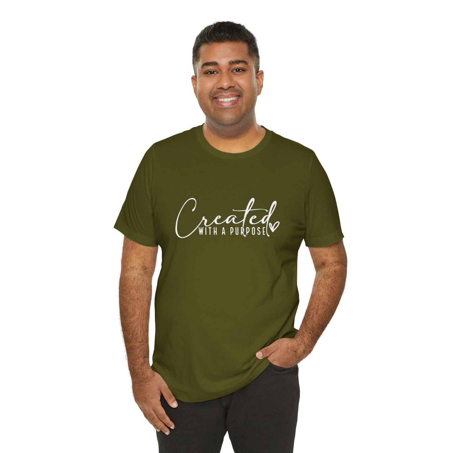 Created With  A Purpose Unisex  T-Shirt