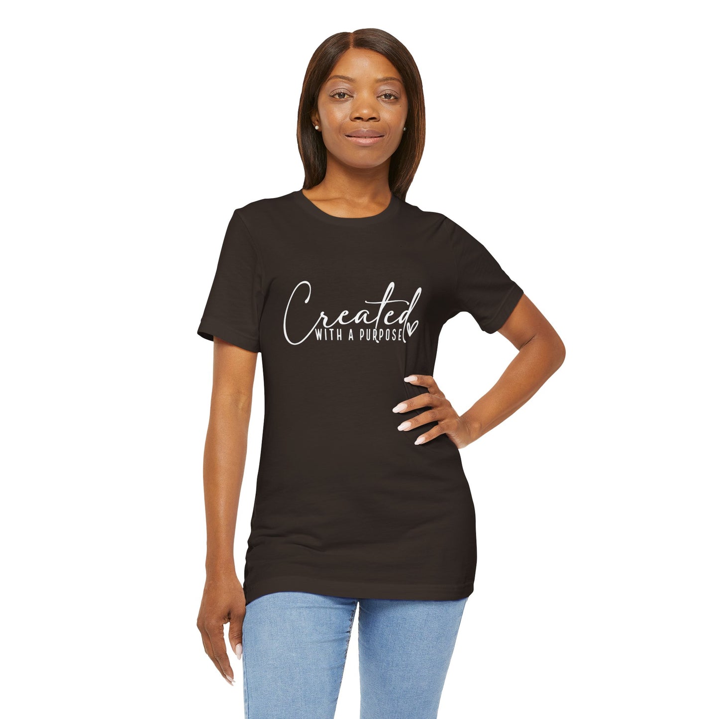 Created With  A Purpose Unisex  T-Shirt