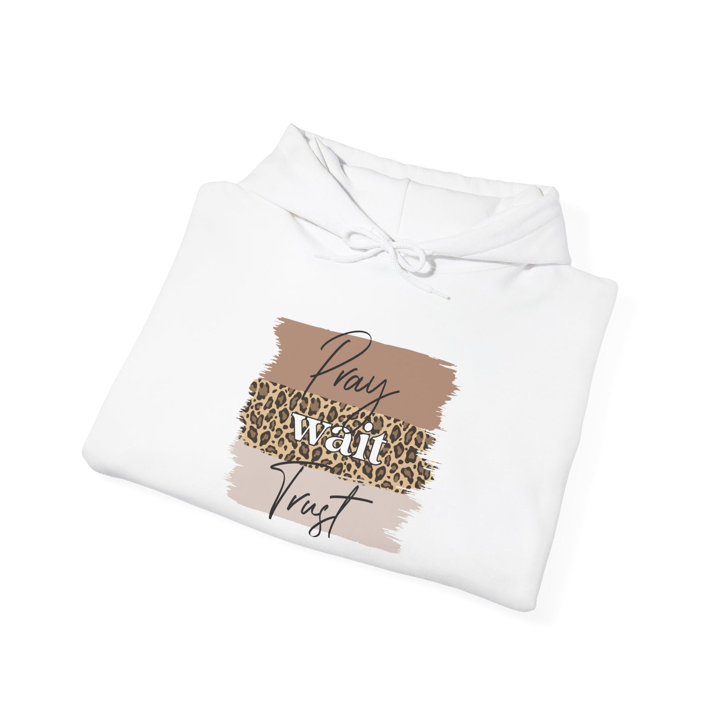 Pray Wait Trust Unisex Hoodie