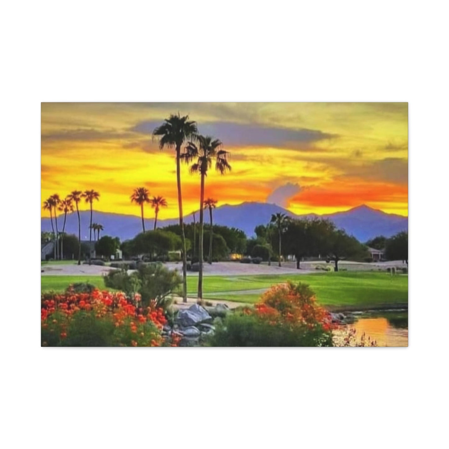 BEAUTIFUL AZ SUSNSET Canvas Gallery Wraps