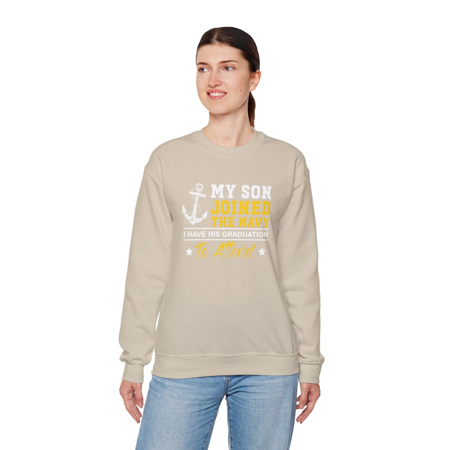 My Son Joined The Navy  Crewneck Sweatshirt