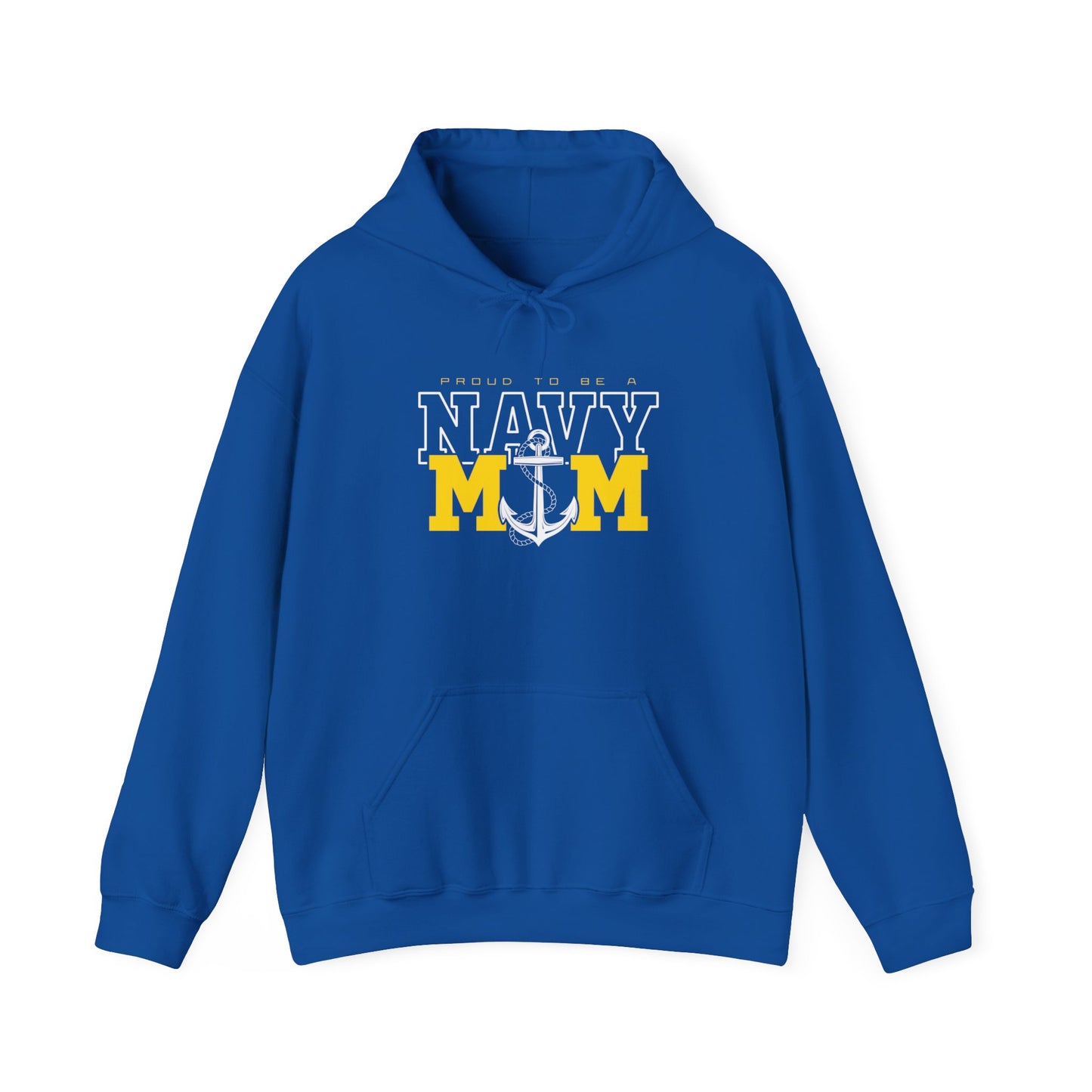 Proud Navy Mom Hoodie