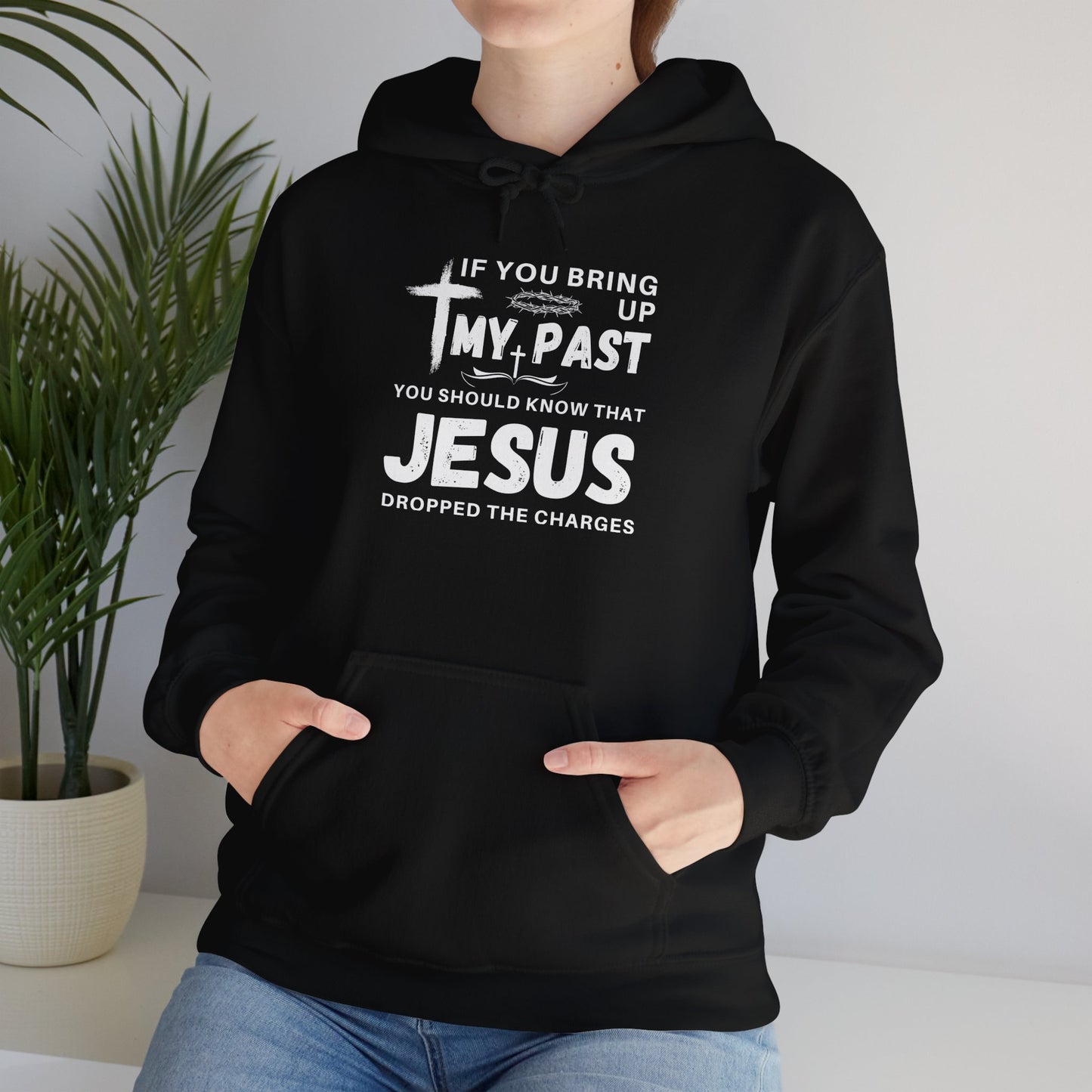 IF YOU BRING UP MY PASS YOU SHOULD KNOW JESUS DROPPED THE CHARGES Hoodie