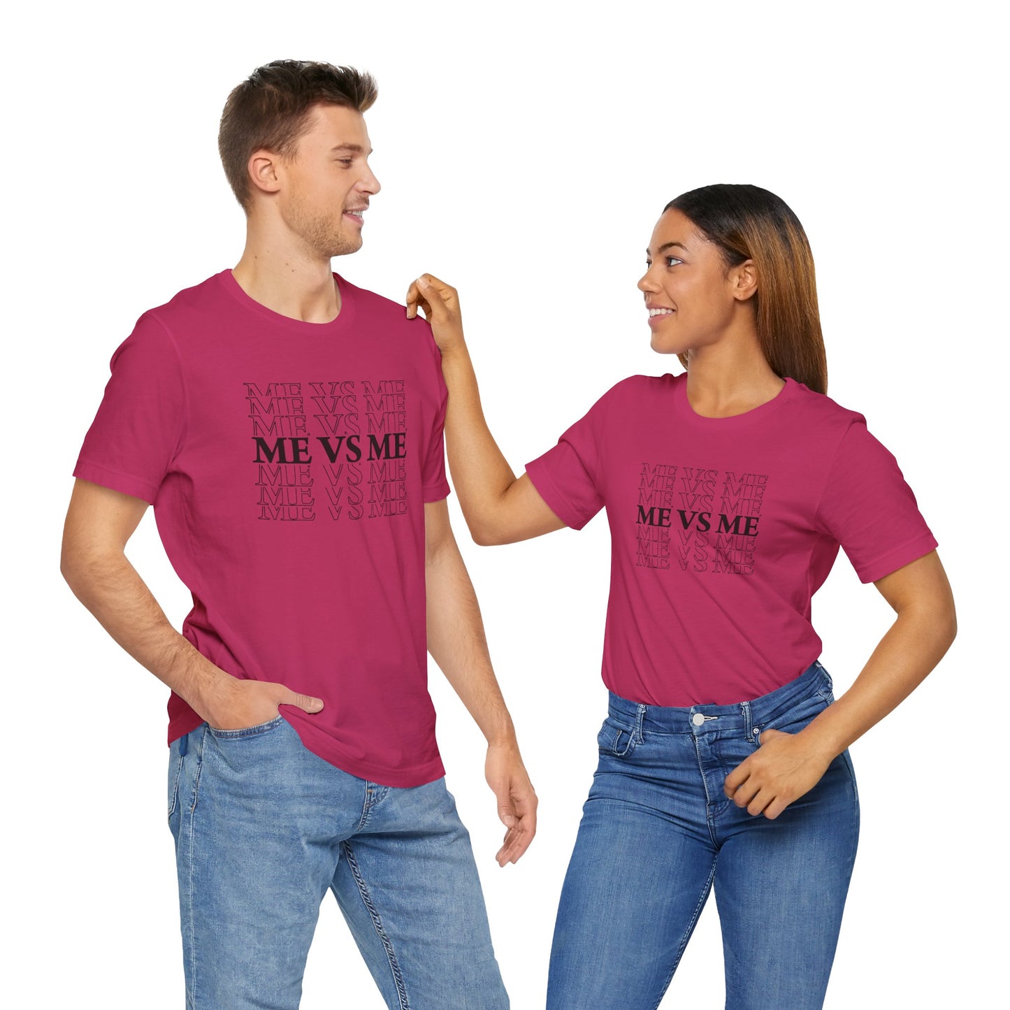 Me Vs Me Unisex T-Shirt