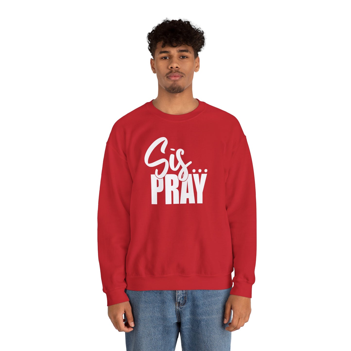 SIS PRAY  Crewneck Sweatshirt