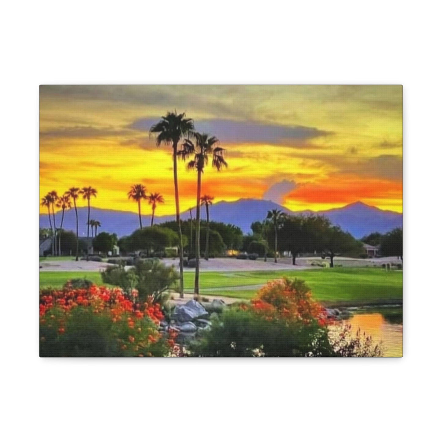 BEAUTIFUL AZ SUSNSET Canvas Gallery Wraps