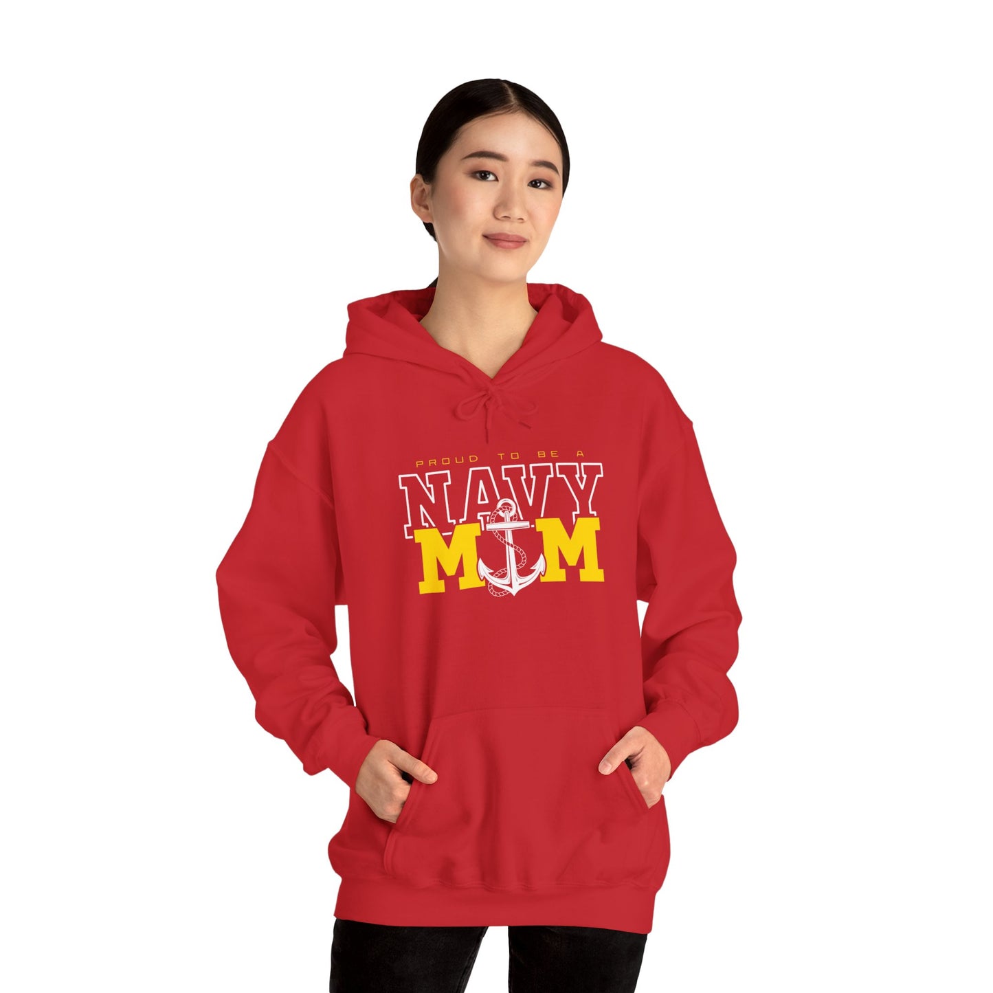 PROUD TO BE A NAVY MOM Hoodie