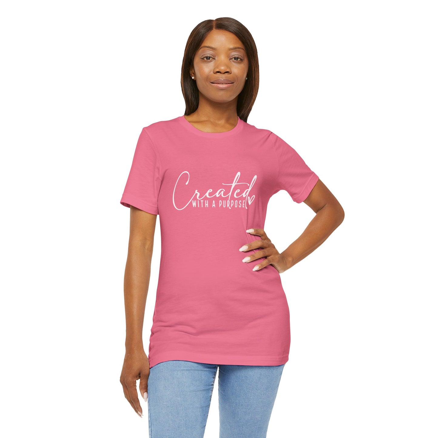 Created With  A Purpose Unisex  T-Shirt