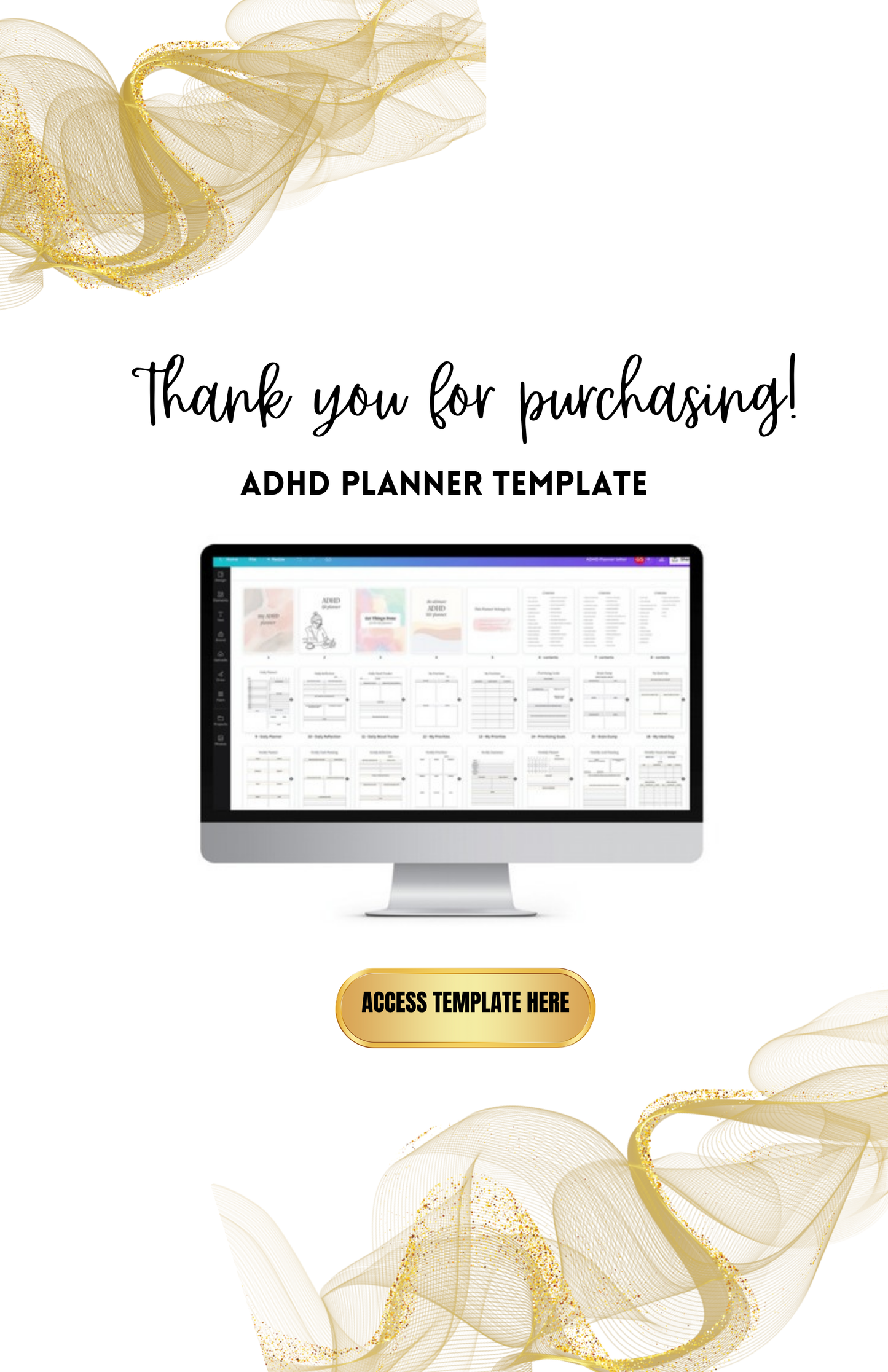 30 done for you digital product Ultimate Digital planners and journals Bundle – 30 Unique Planners (PDF + Canva Editable)