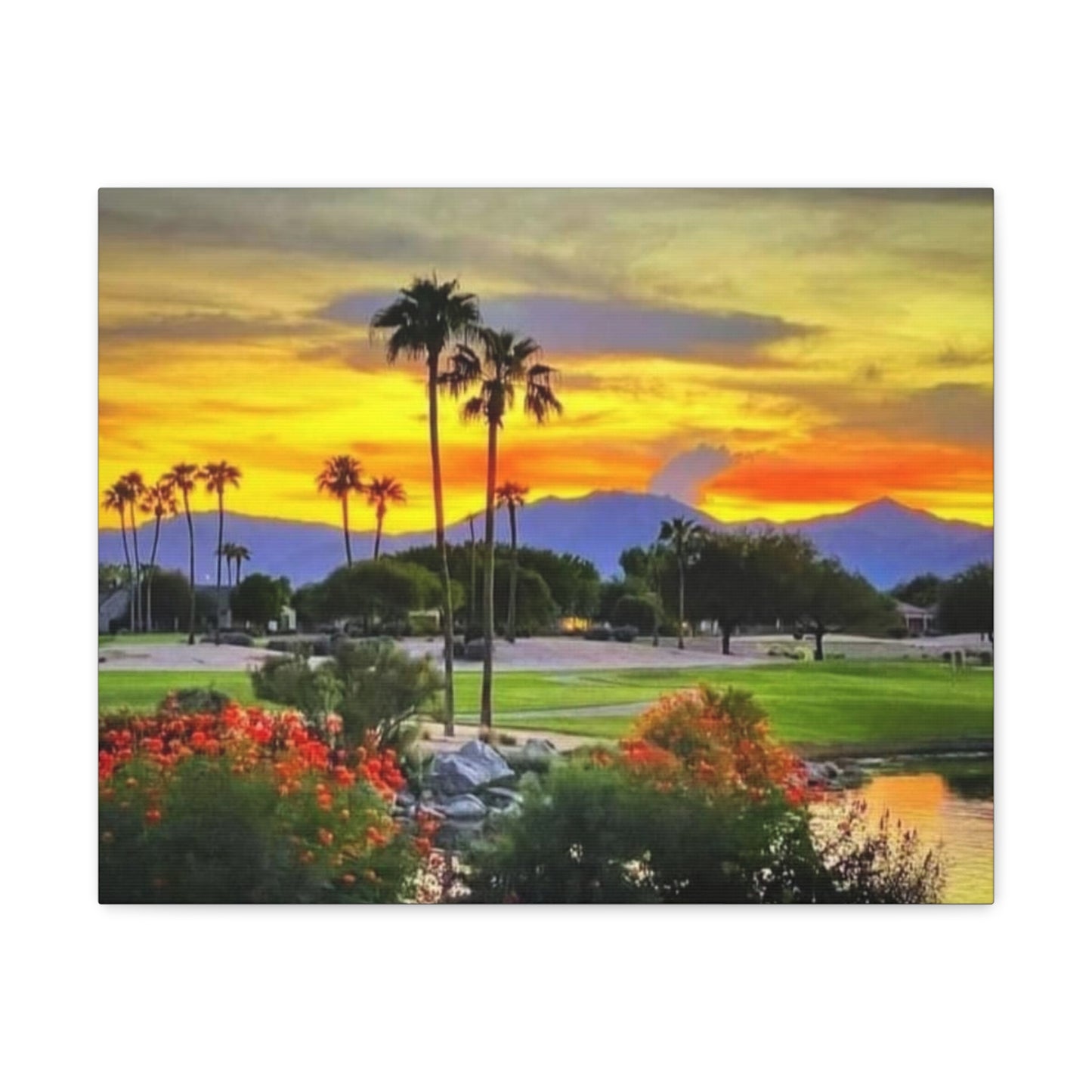 BEAUTIFUL AZ SUSNSET Canvas Gallery Wraps