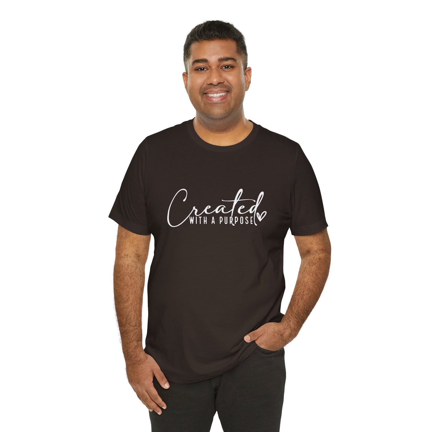 Created With  A Purpose Unisex  T-Shirt