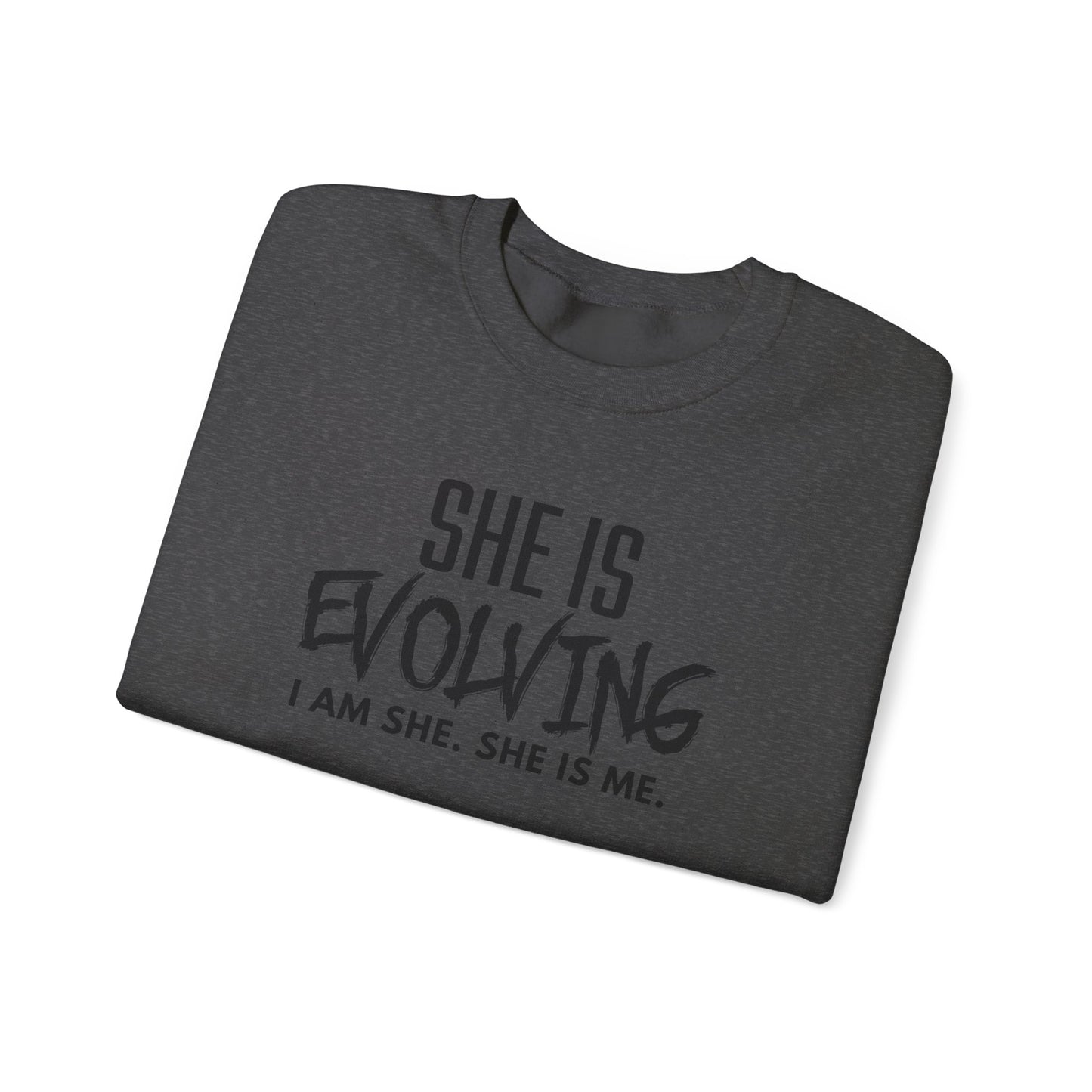 She Is Evolving  Crewneck Sweatshirt