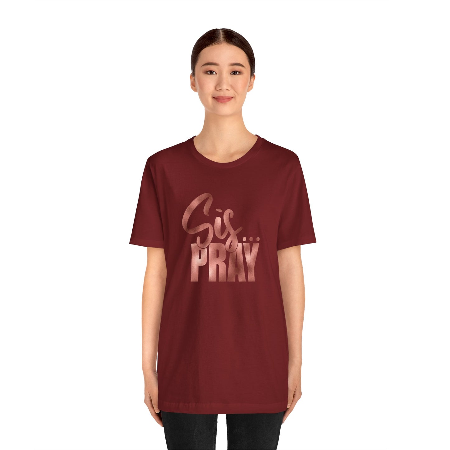 SIS PRAY  Short Sleeve Tee