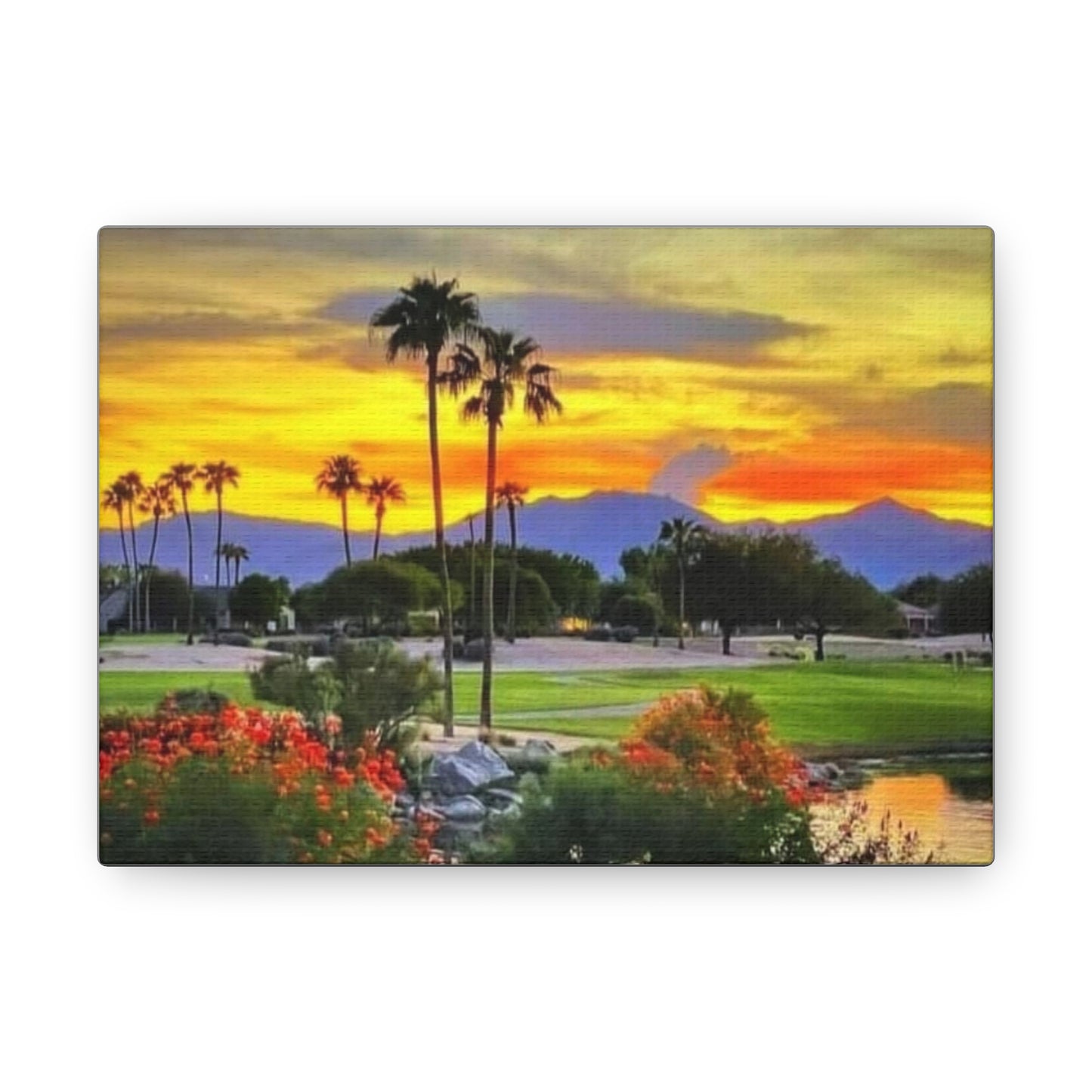 BEAUTIFUL AZ SUSNSET Canvas Gallery Wraps