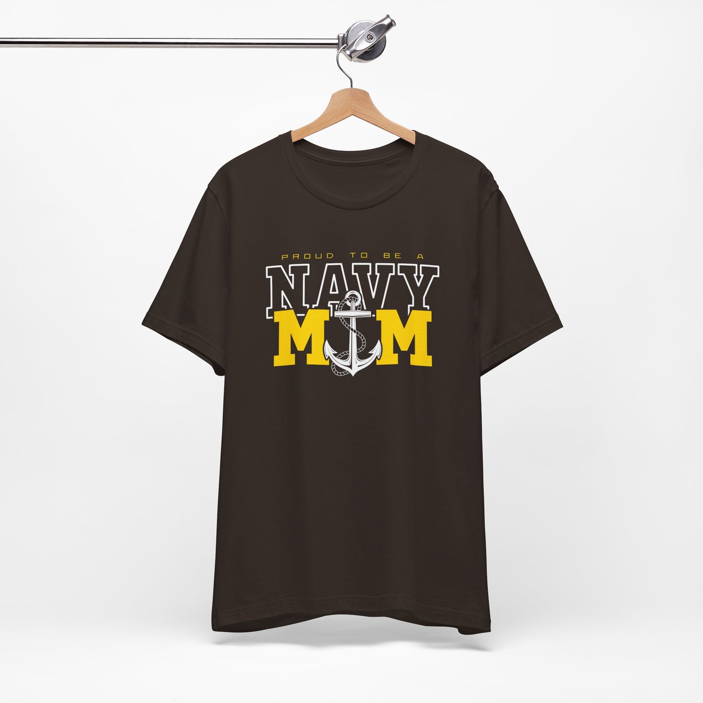 PROUD TO BE A NAVY MOM T-SHIRT