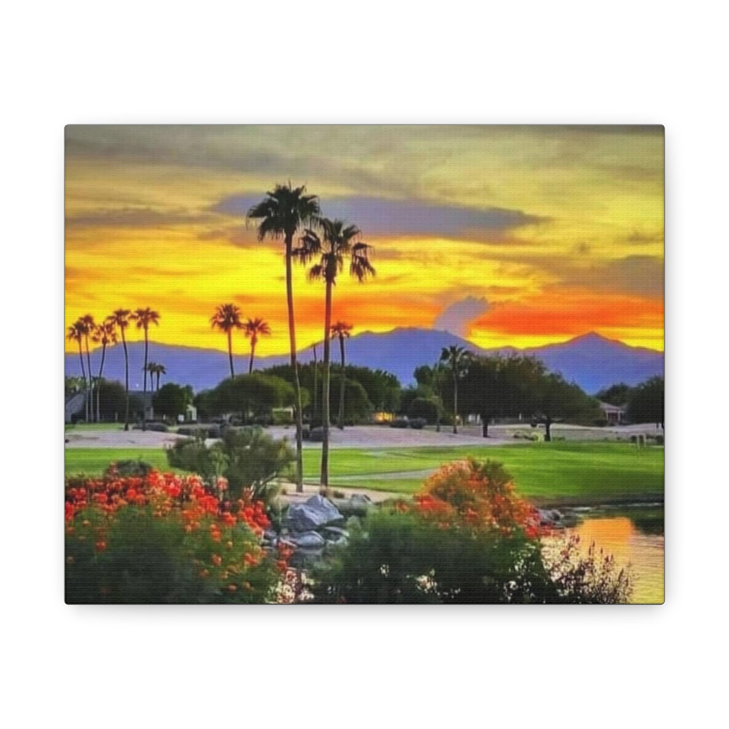 BEAUTIFUL AZ SUSNSET Canvas Gallery Wraps