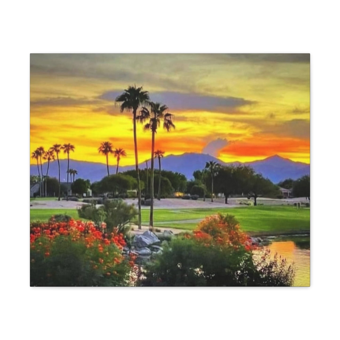 BEAUTIFUL AZ SUSNSET Canvas Gallery Wraps