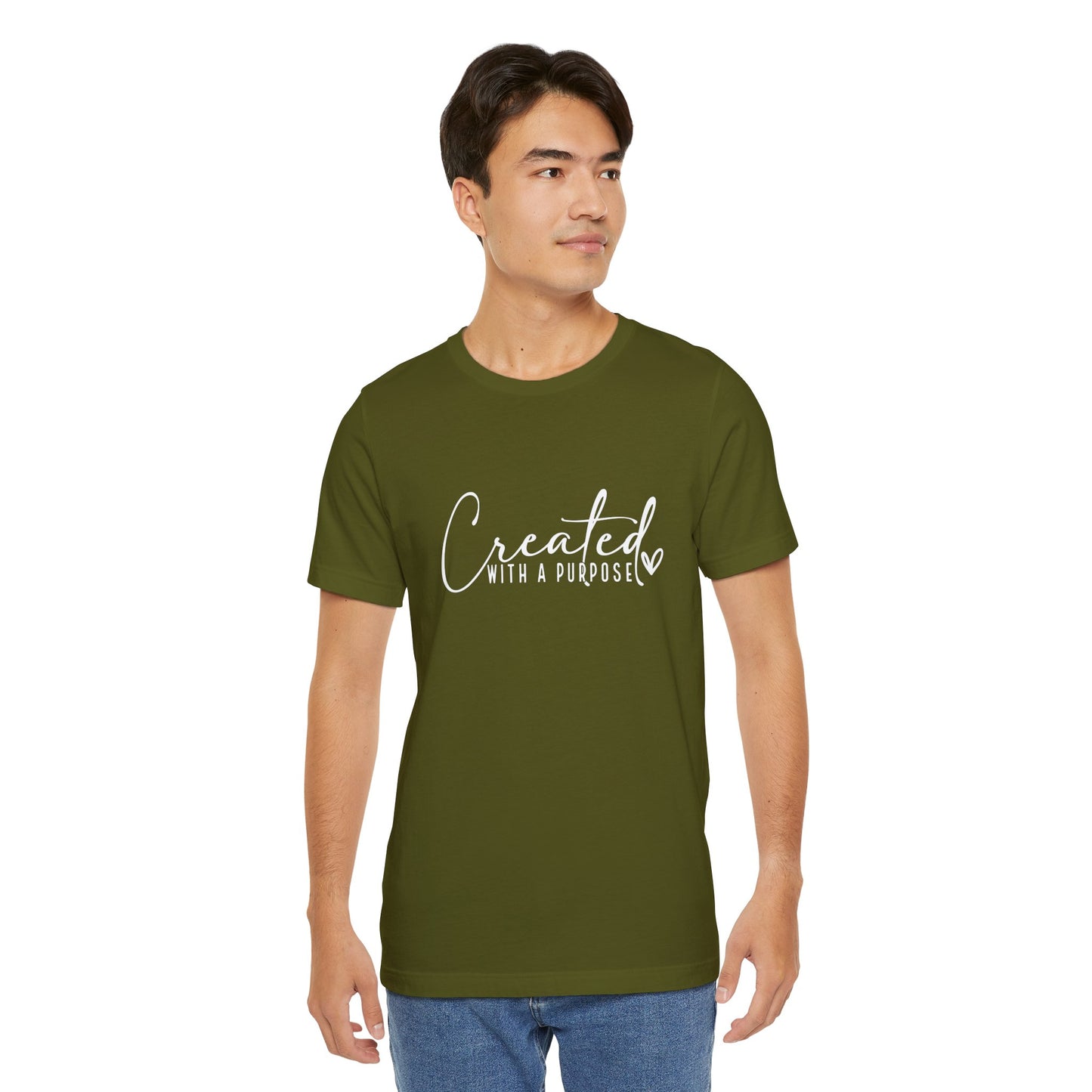 Created With  A Purpose Unisex  T-Shirt