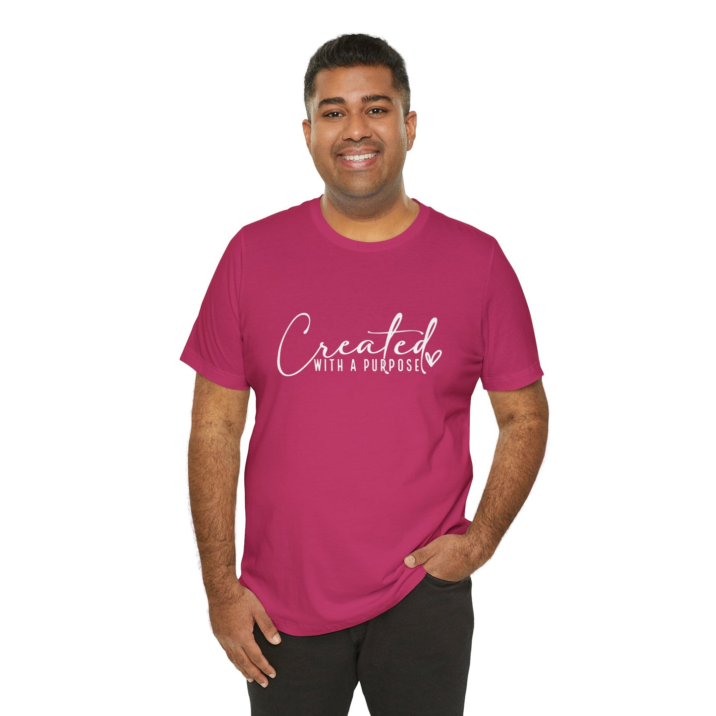 Created With  A Purpose Unisex  T-Shirt