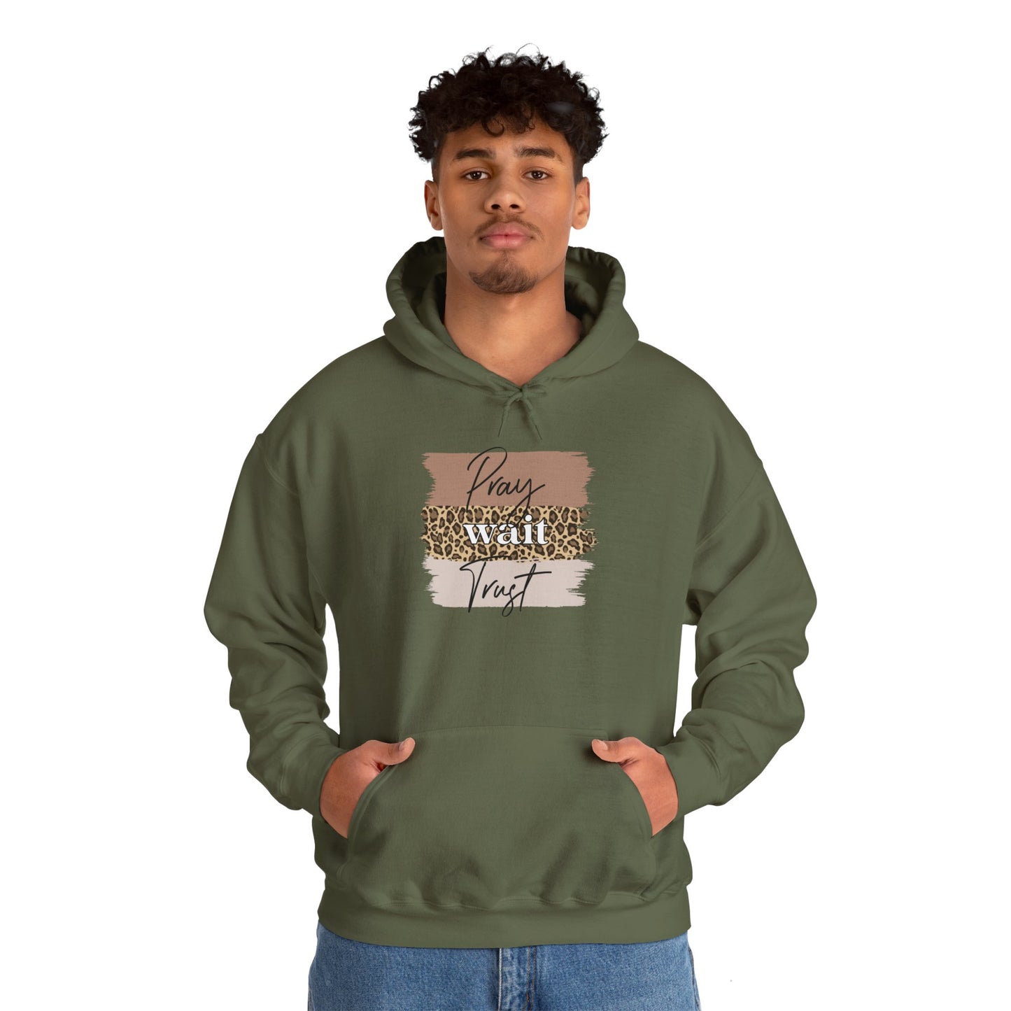 Pray Wait Trust Unisex Hoodie