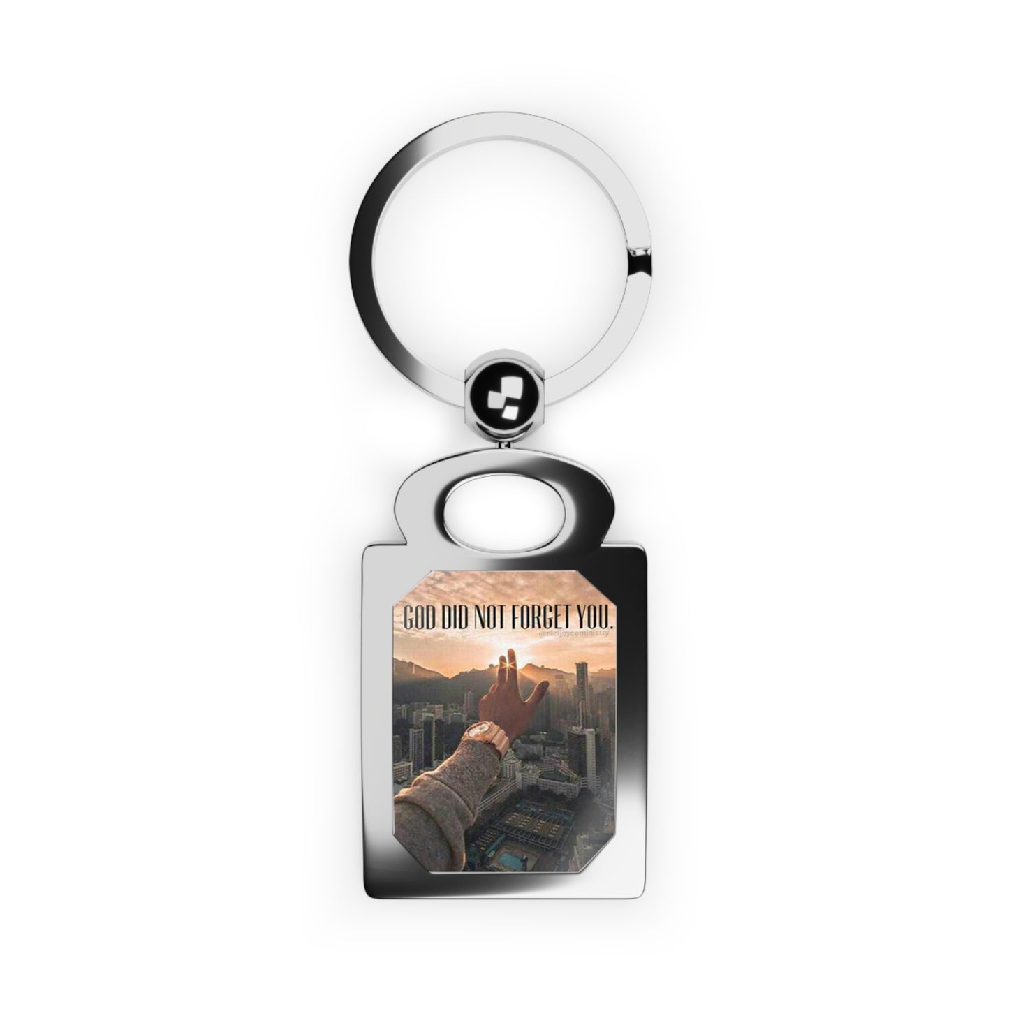 Rectangle Photo Keychain